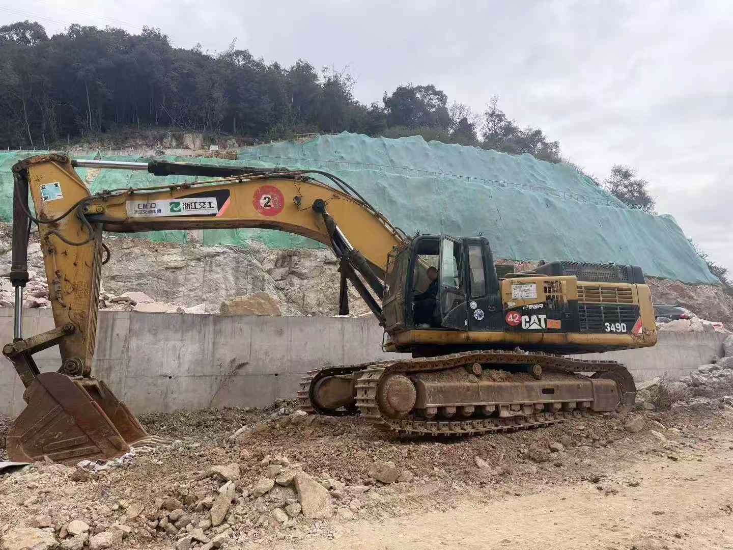 Used Caterpillar CT45 Excavator 2016 Model / 2