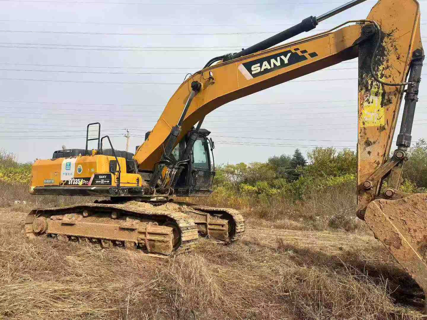 Used Sany SY335H SIC Excavator 2021 Model / 2