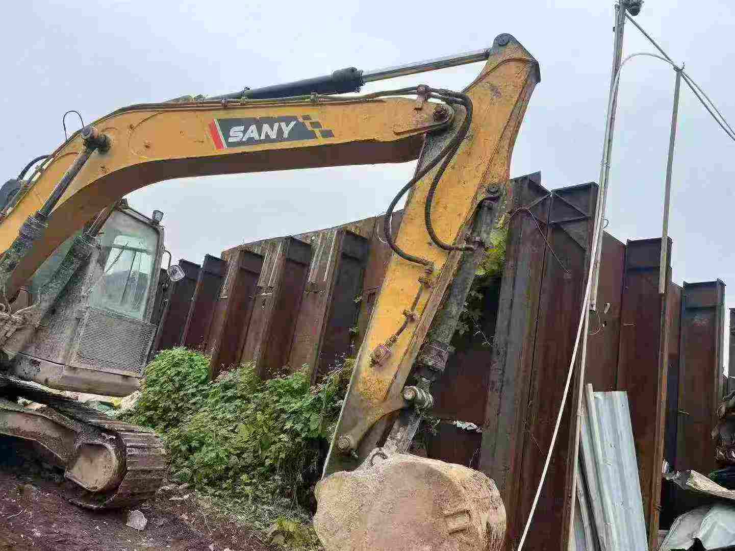 Used Sany SY55 Excavator 2021 Model / 3