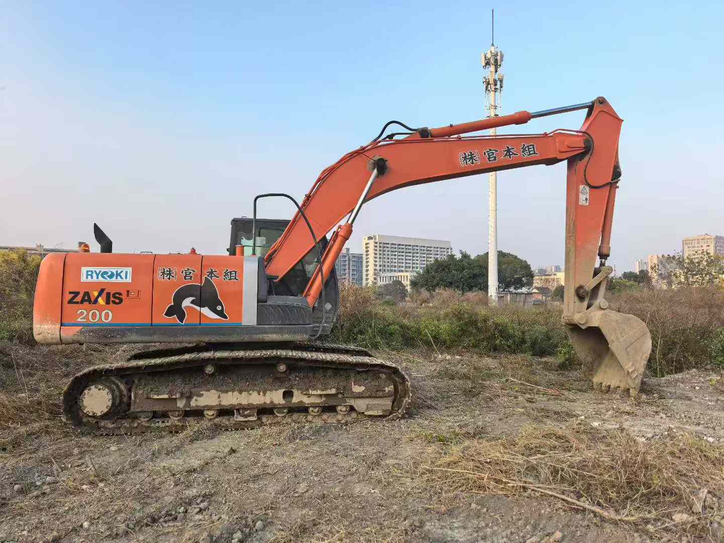 Used Hitachi ZAXIS200 Excavator 2016 Model / 7