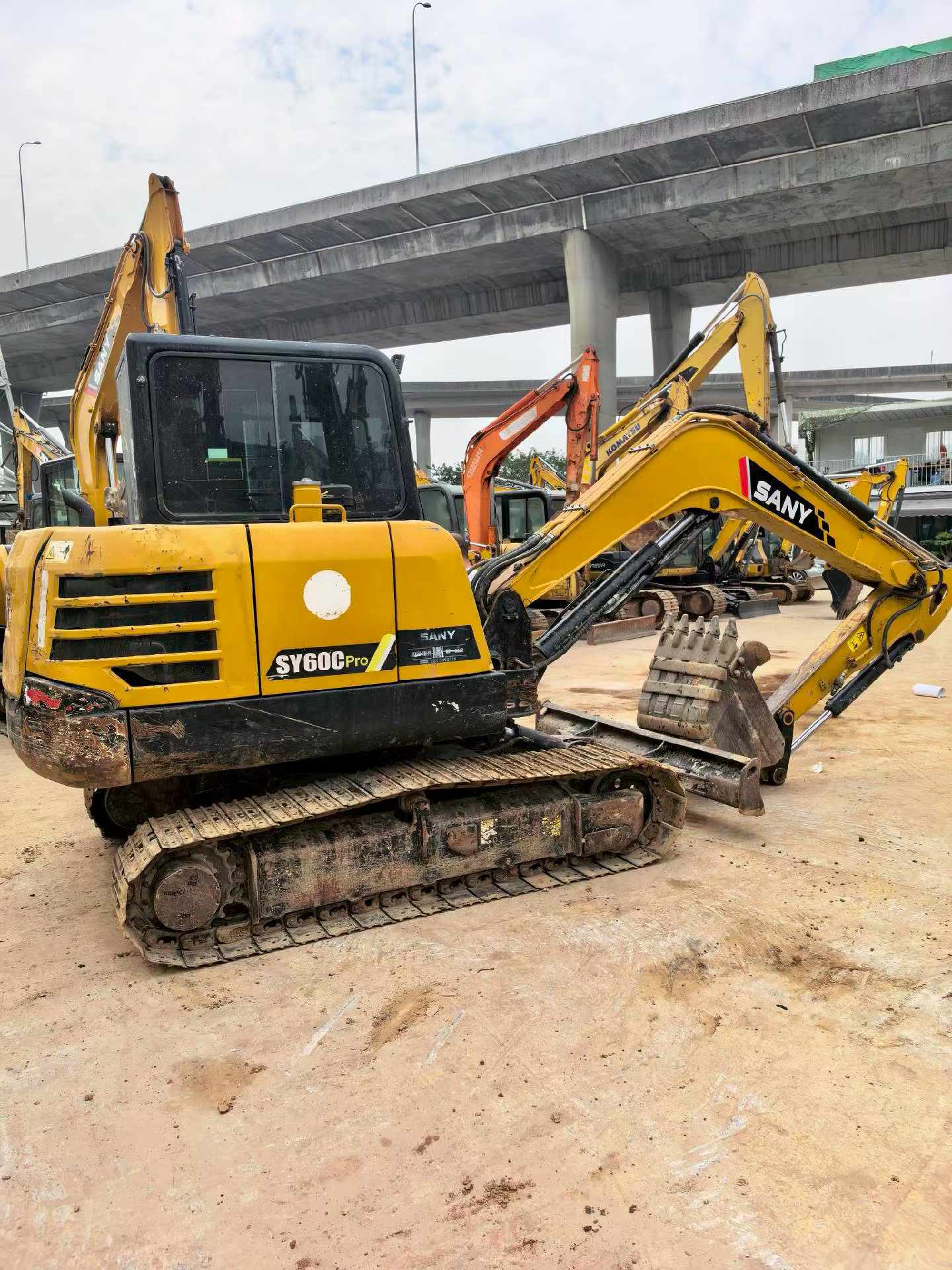 Used Sany SY55 Excavator 2021 Model / 3