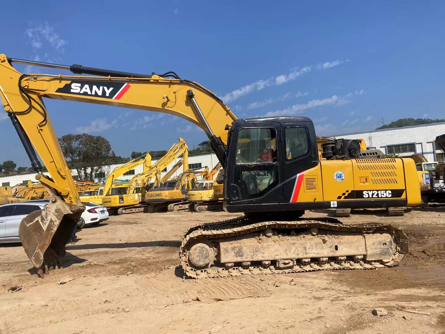 Used Sany SY215ACE Excavator 2016 Model / 2