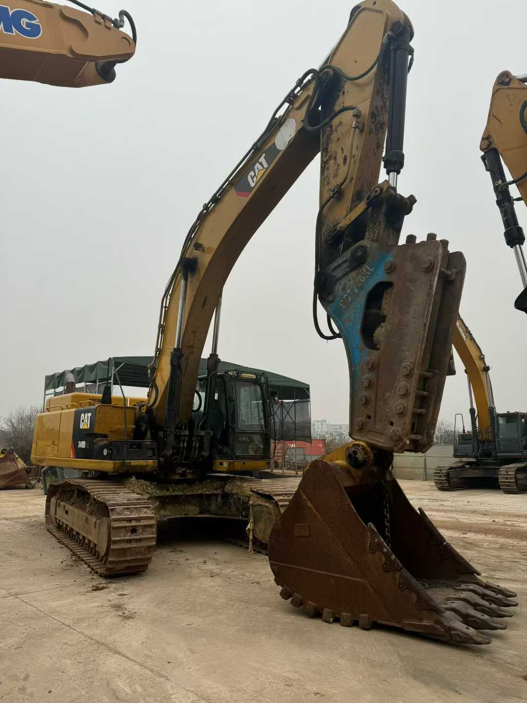 Used Caterpillar 349FL Excavator 2016 Model / 9