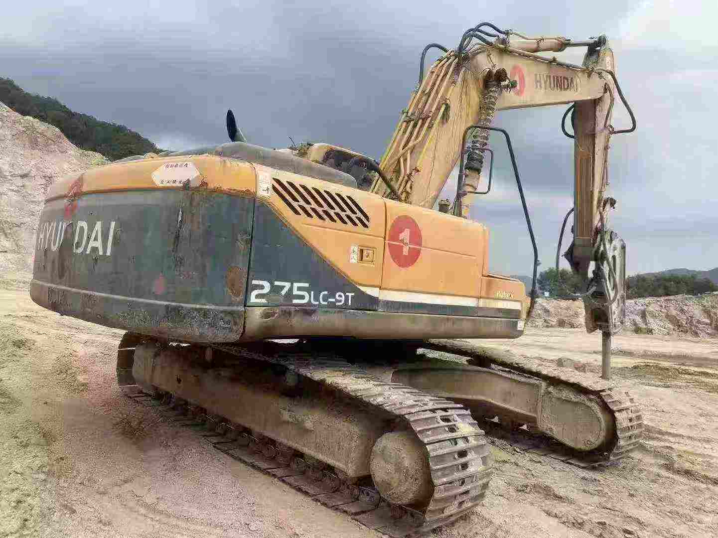 Used Hyundai HX75 Excavator 2016 Model / 7