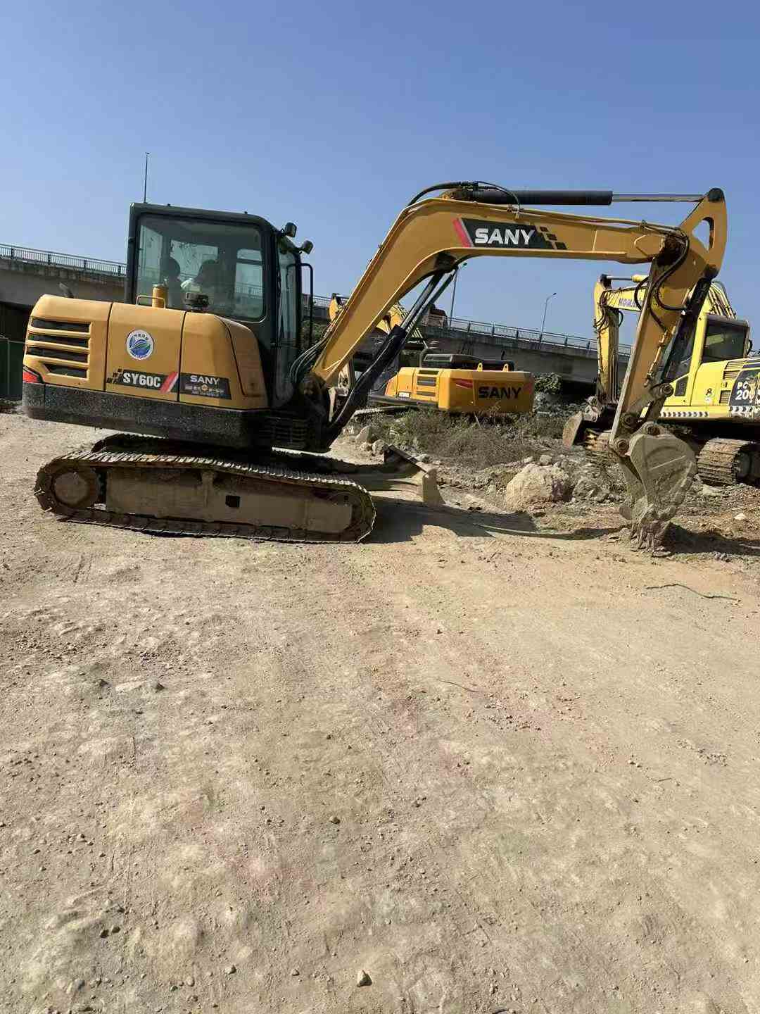 Used Sany SY55 Excavator 2020 Model / 4