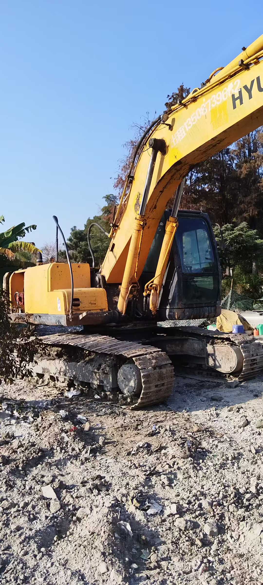 Used Hyundai R215VSN Excavator 2016 Model / 6