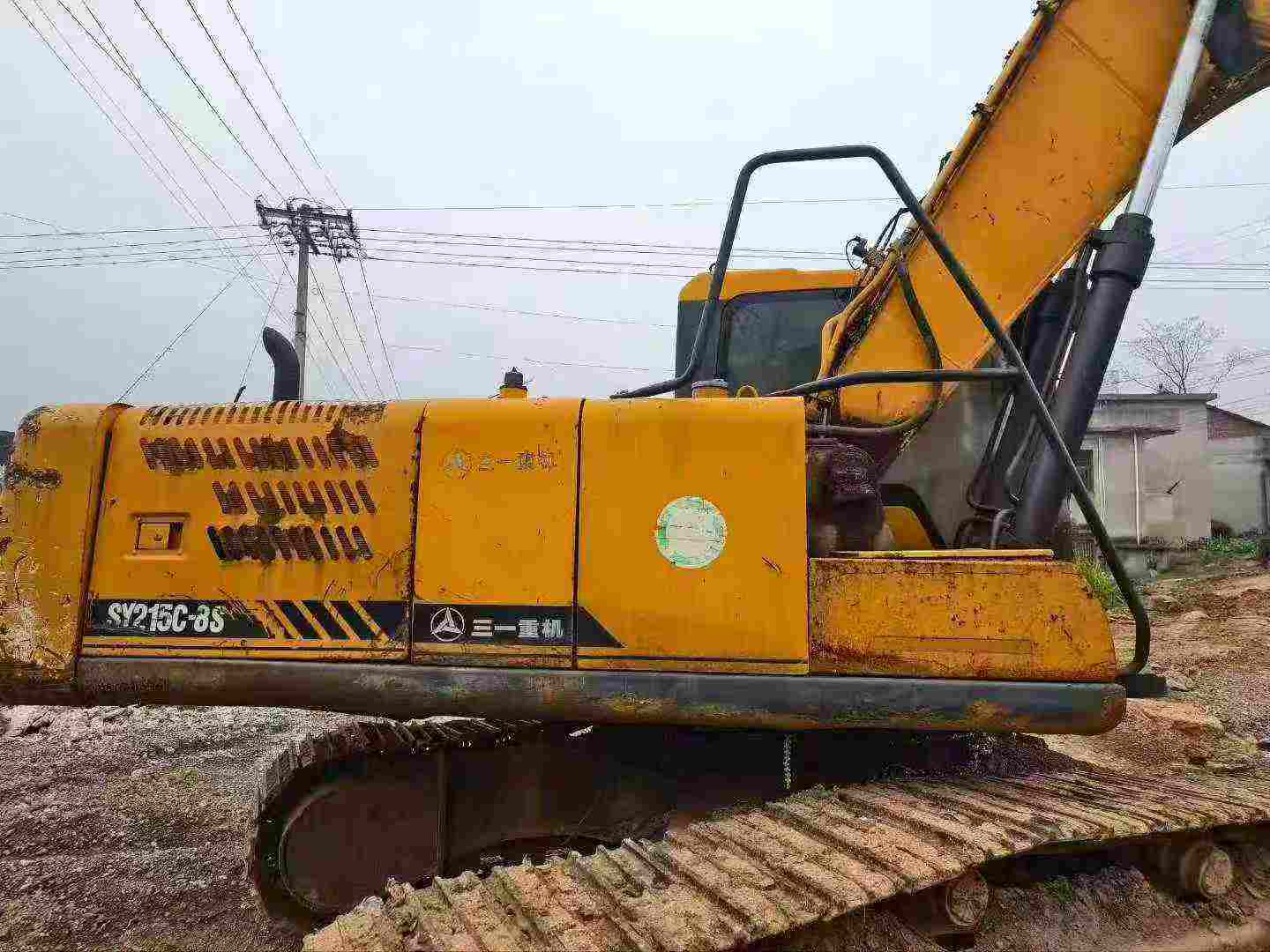 Used Sany SY215W Excavator 2014 Model / 3