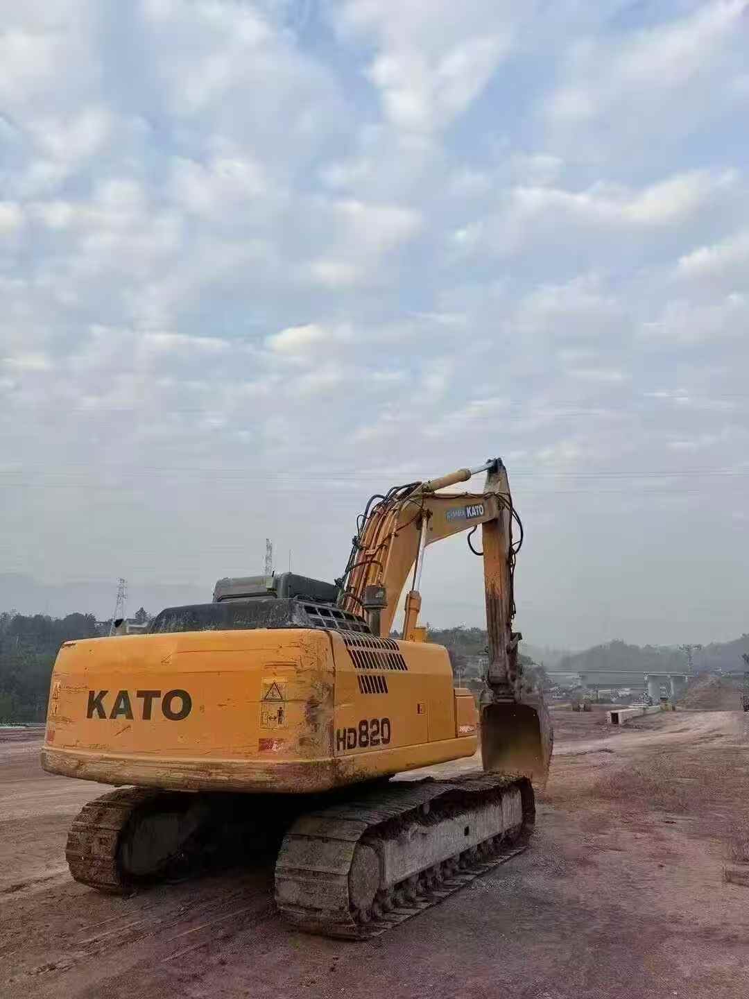 Used Kato HD820 Excavator 2021 Model / 3