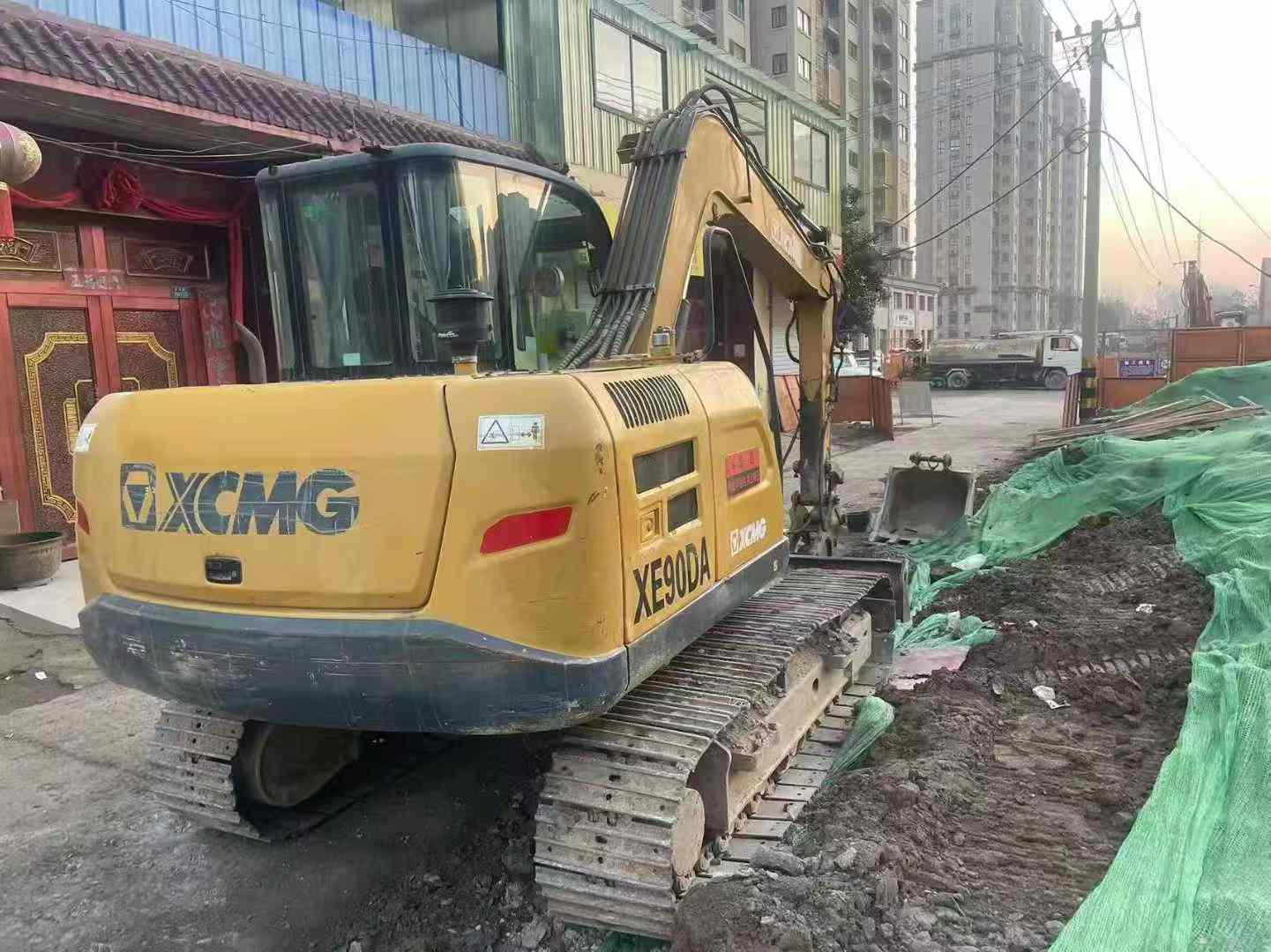 Used XCMG XE75WD Excavator 2019 Model / 3