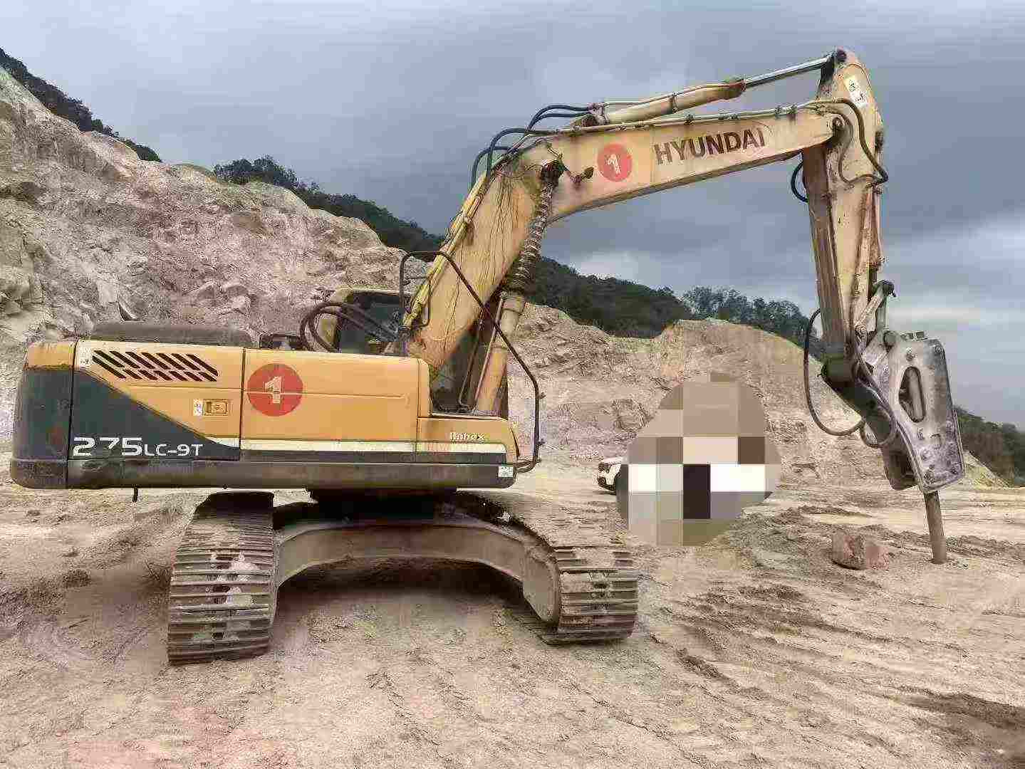 Used Hyundai HX75 Excavator 2016 Model / 5