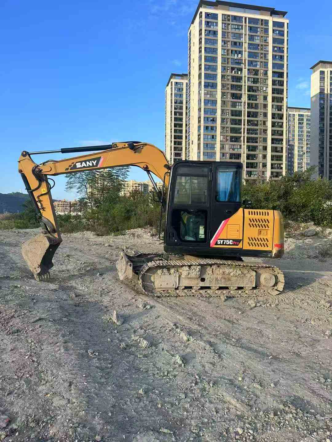 Used Sany SY75 Excavator 2021 Model / 2