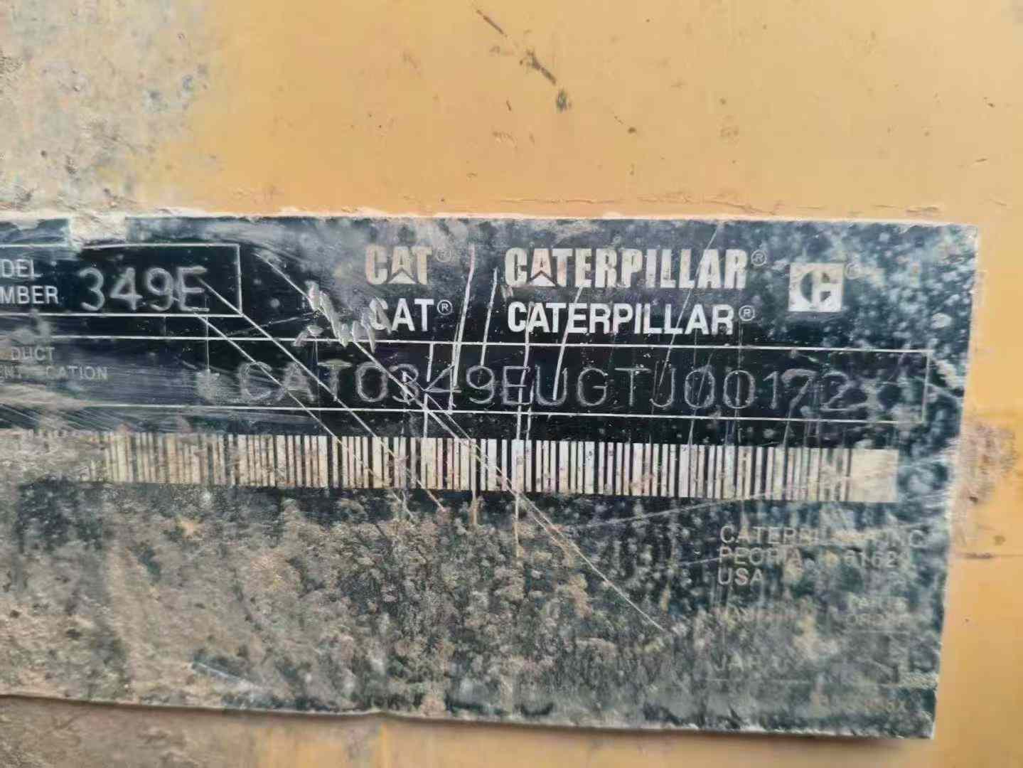 Used Caterpillar 349FL Excavator 2016 Model / 3