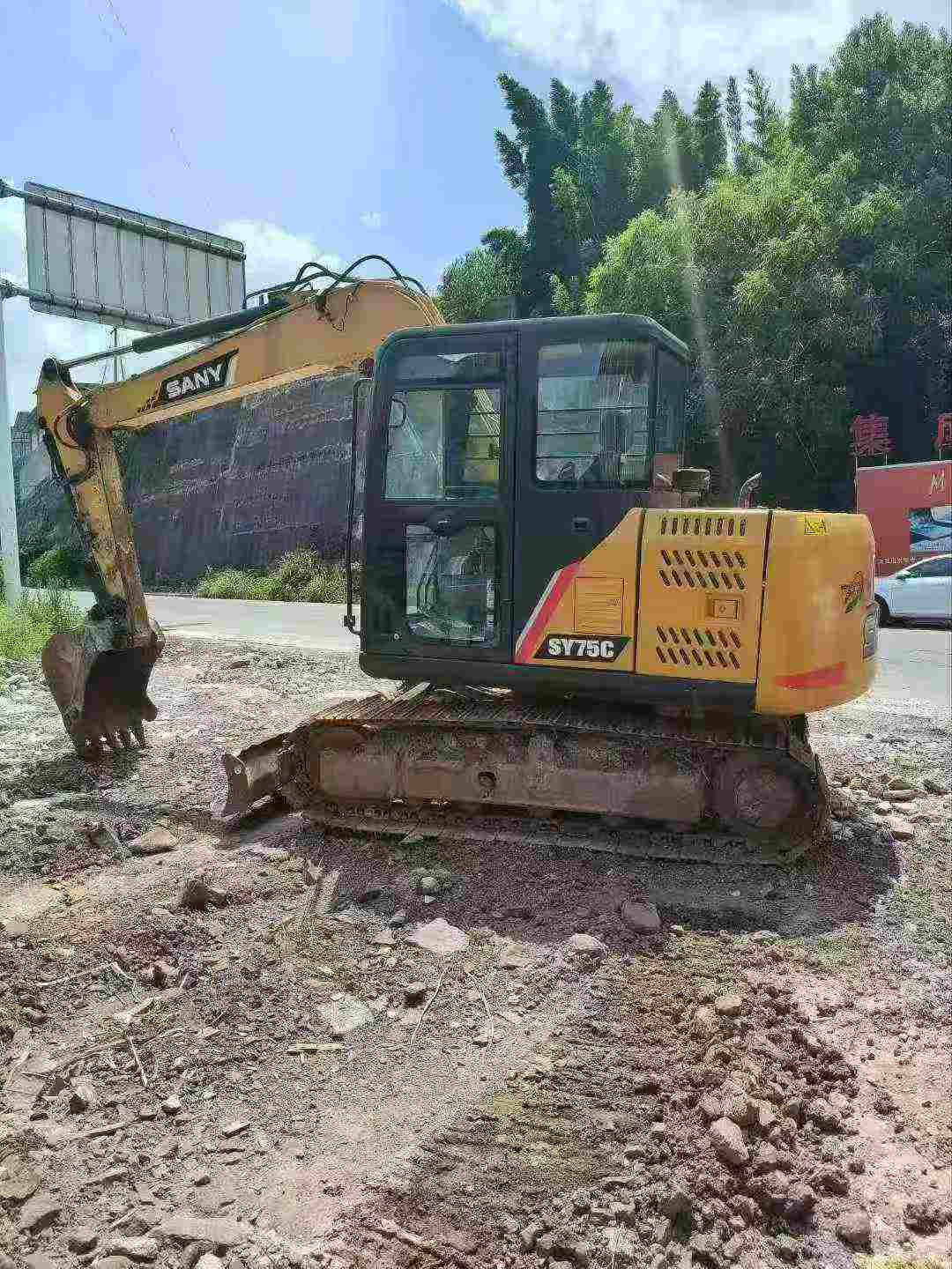 Used Sany SY75 Excavator 2019 Model / 5