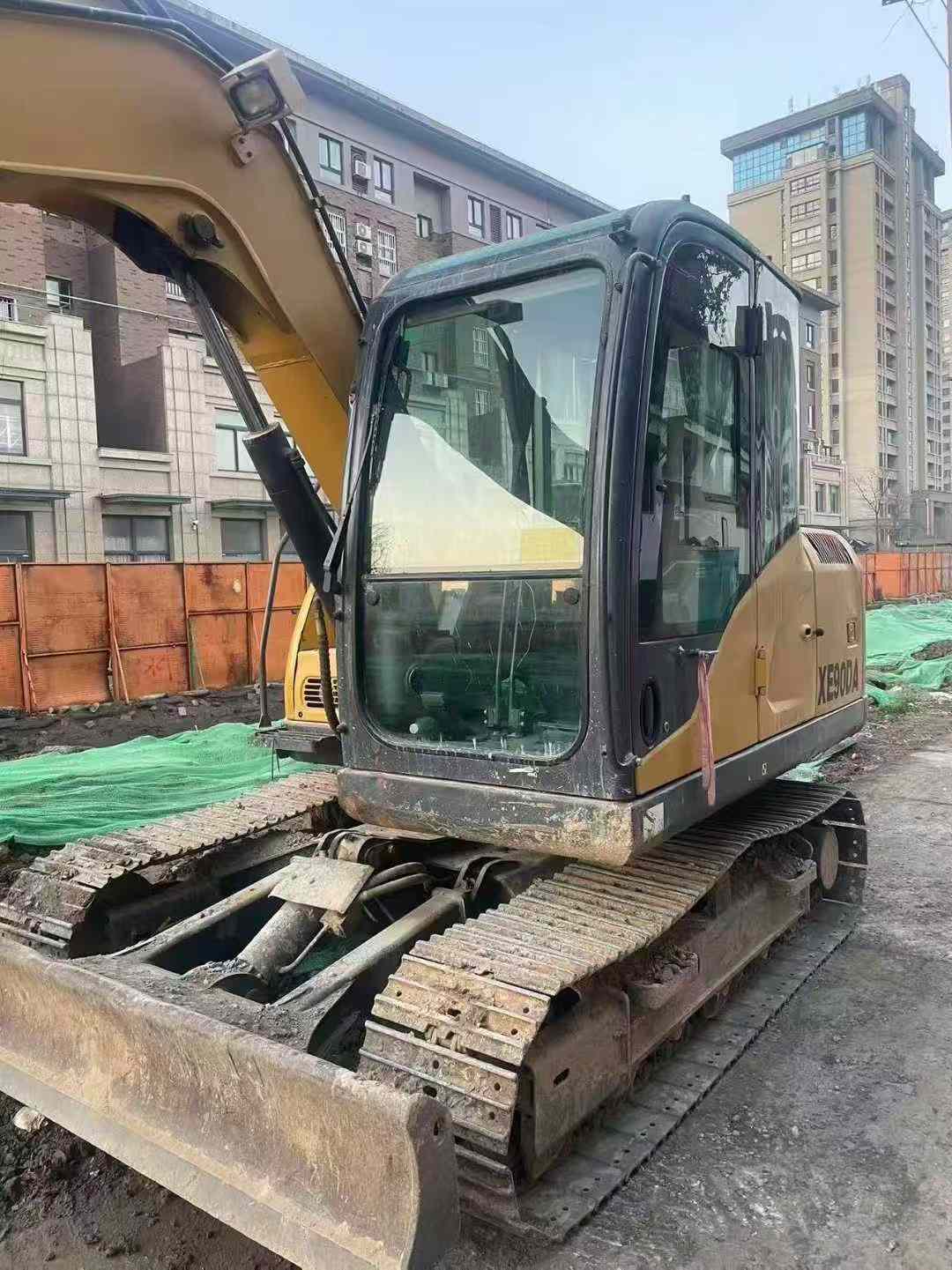 Used XCMG XE75WD Excavator 2019 Model / 9