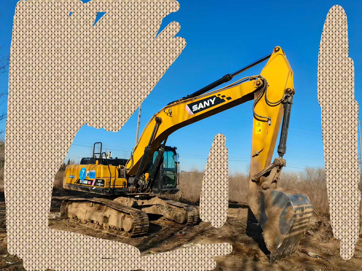 Used Sany SY245H Excavator 2022 Model / 2