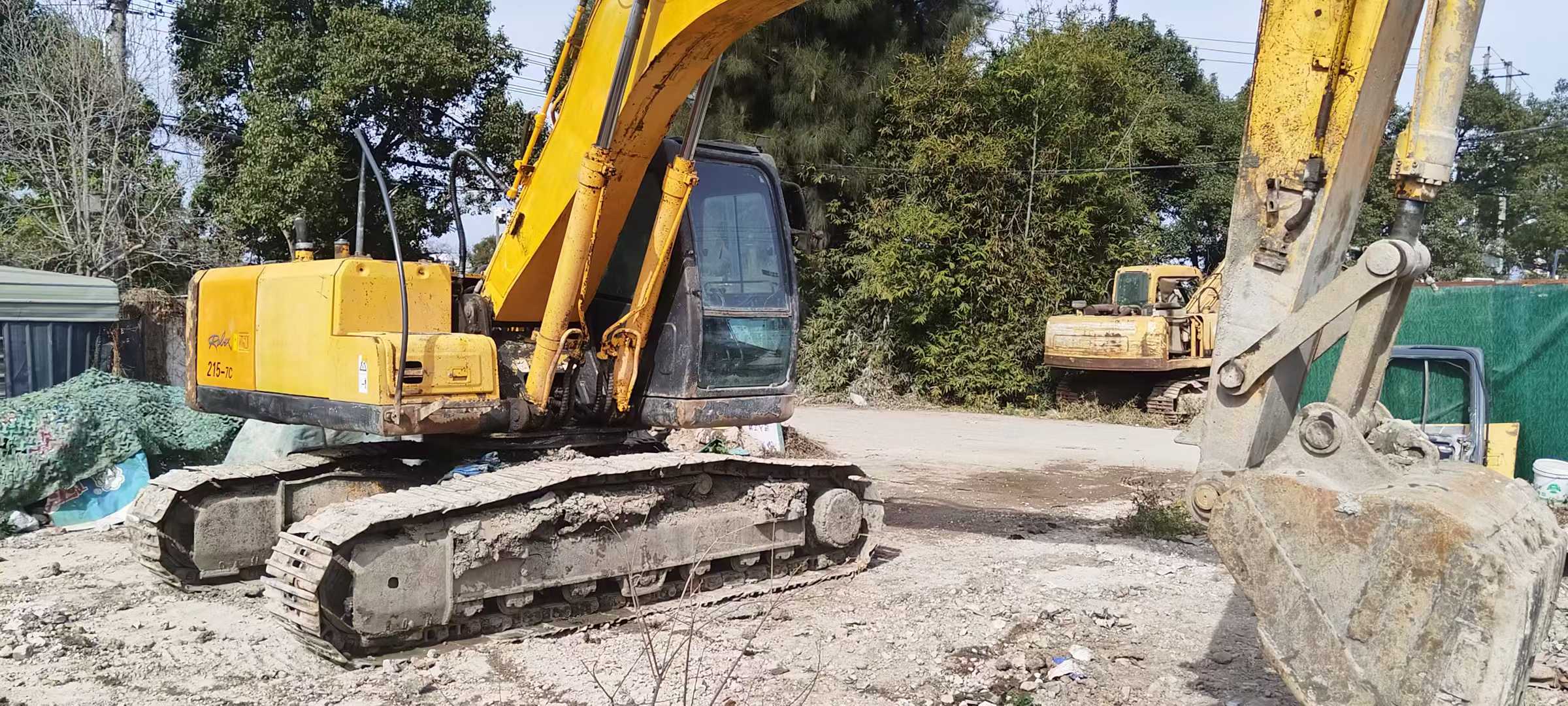 Used Hyundai R215VSN Excavator 2016 Model / 2