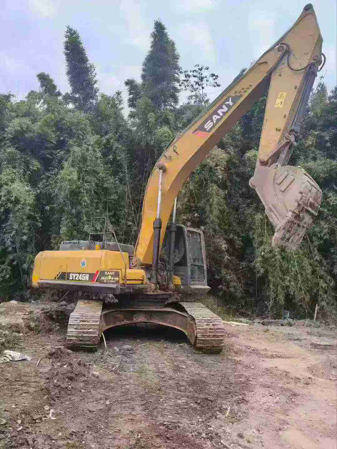 Used Sany SY245H Excavator 2017 Model / 2