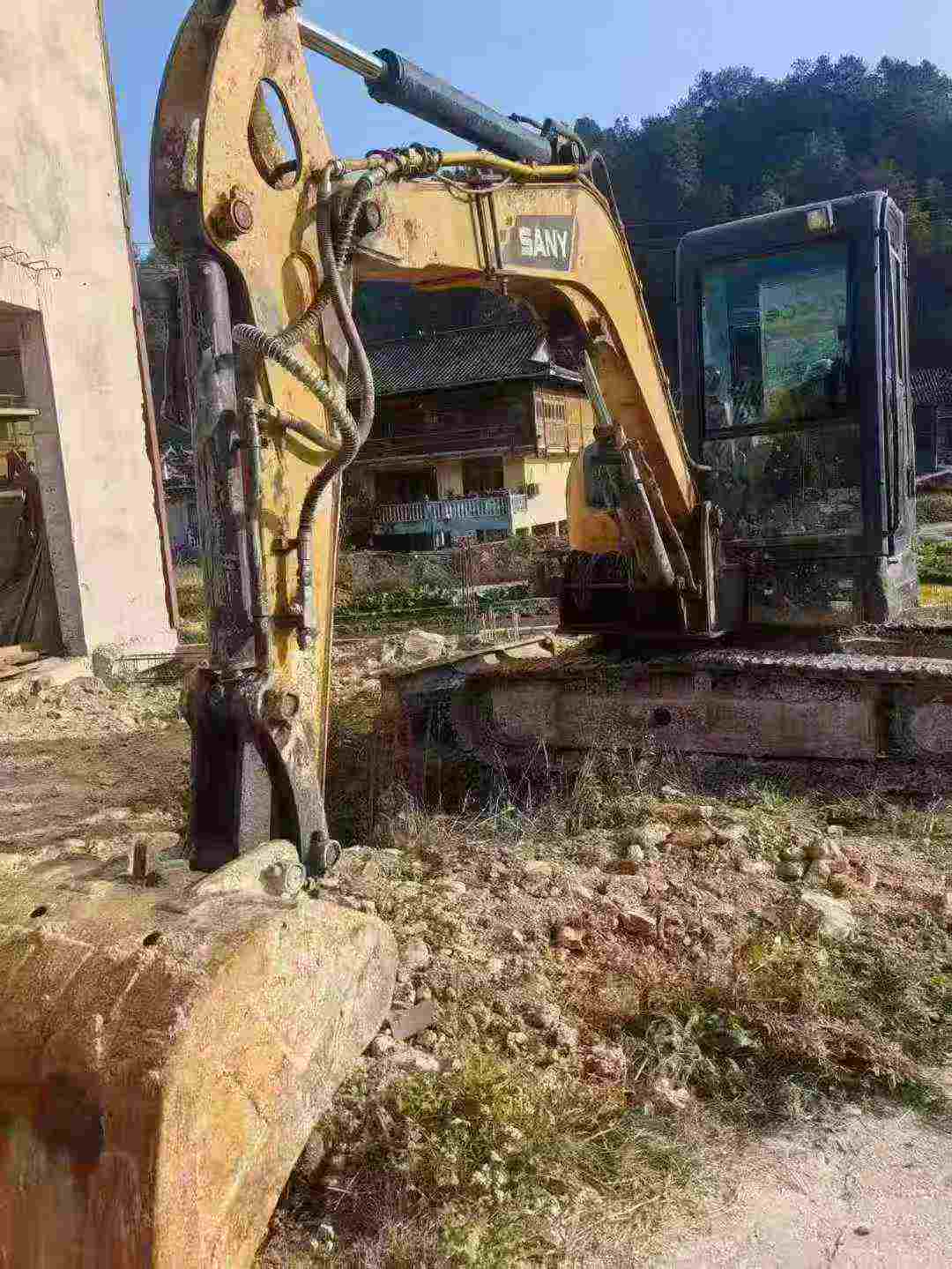 Used Sany SY55U Excavator 2018 Model / 4