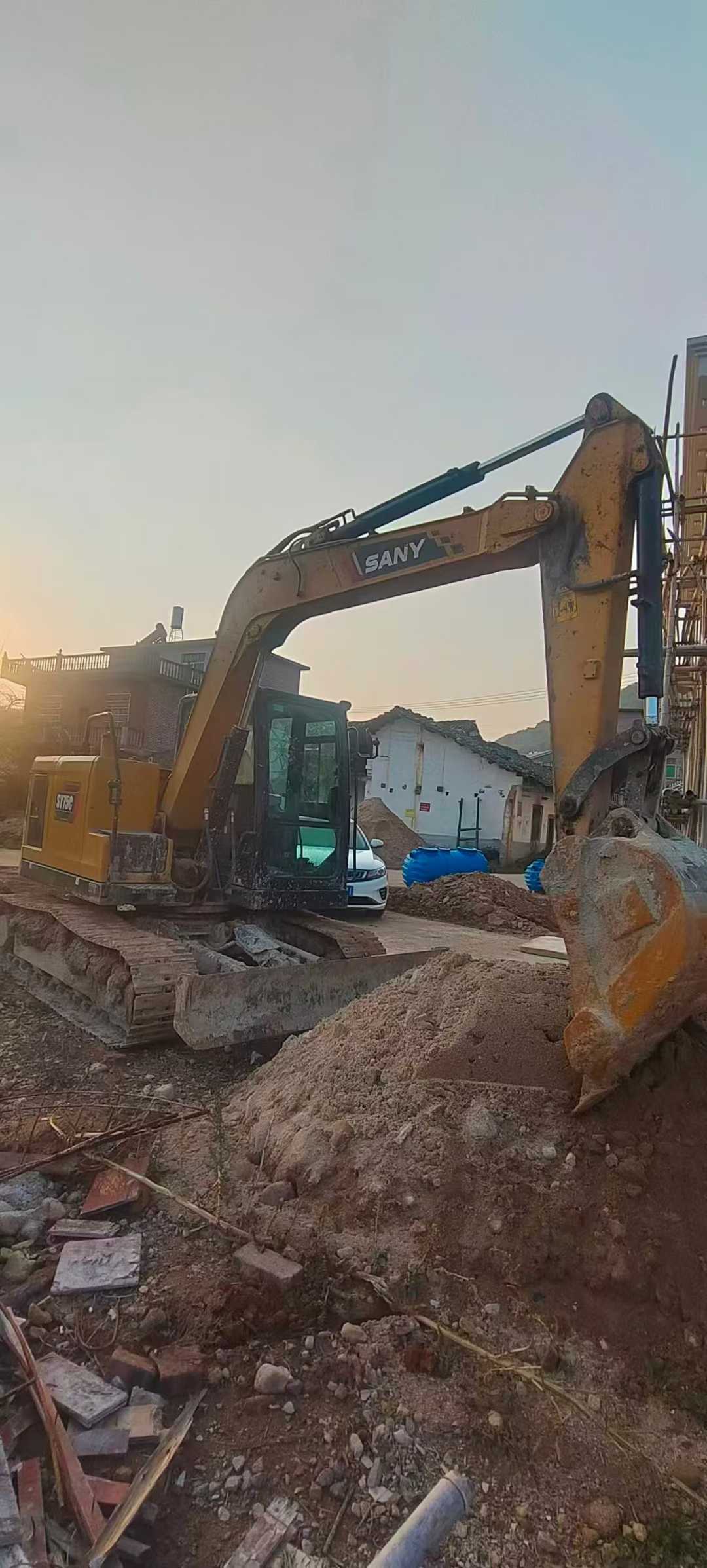 Used Sany SY75 Excavator 2024 Model / 3