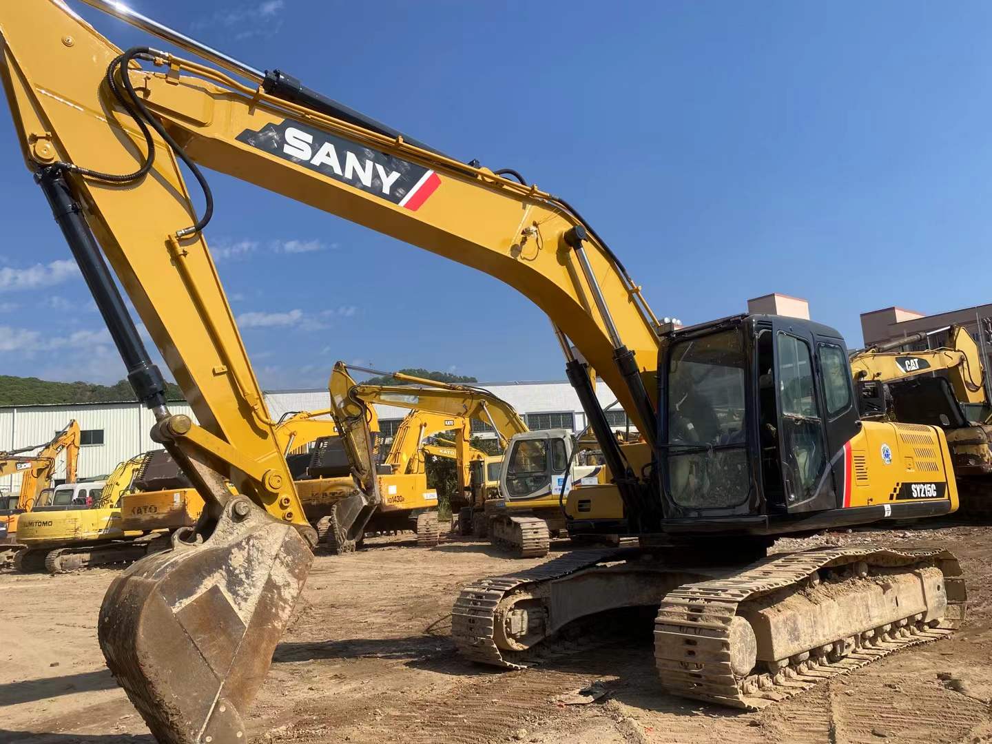 Used Sany SY215ACE Excavator 2016 Model / 3