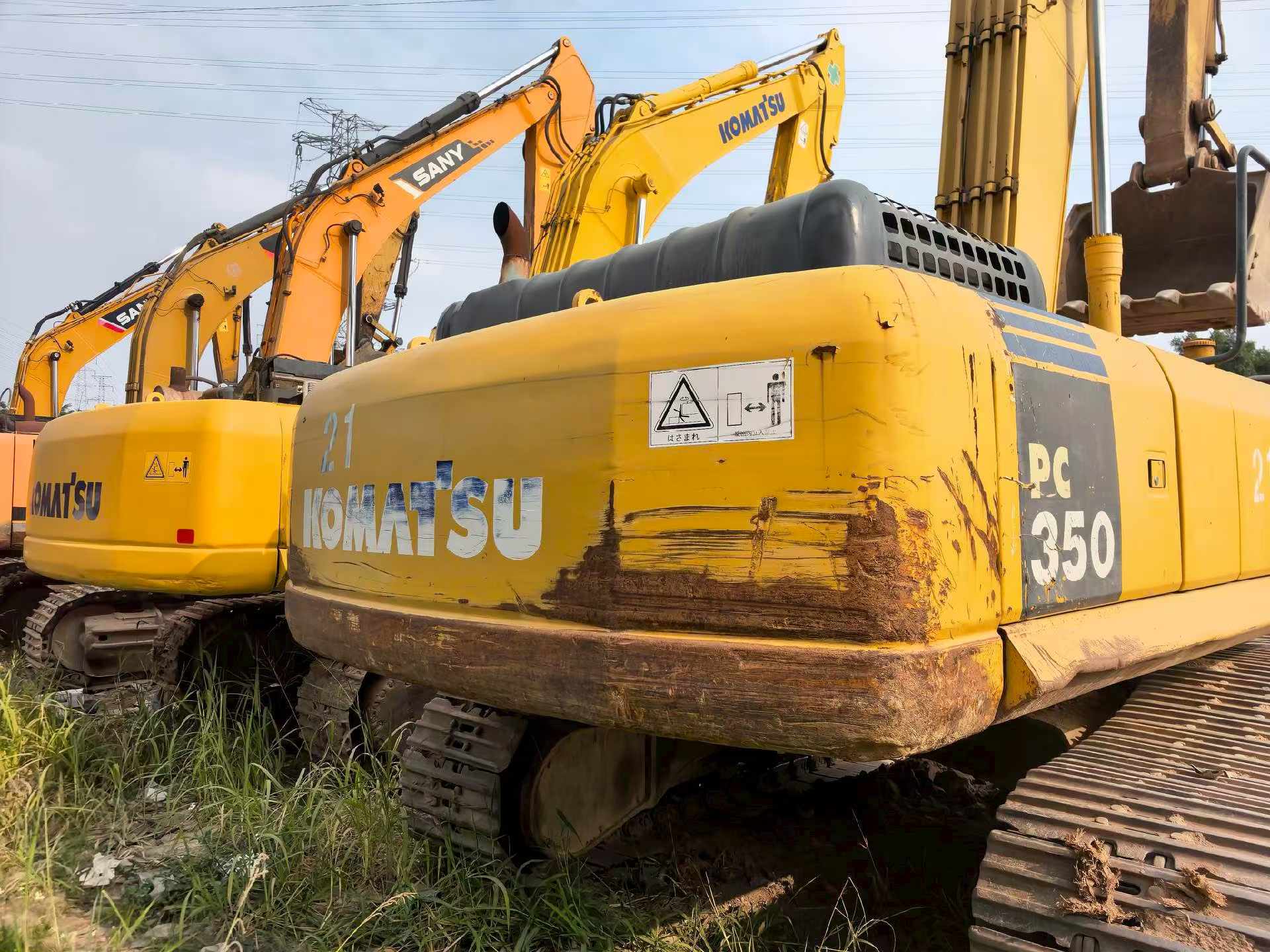 Used Komatsu PC350-7 Excavator 2016 Model / 2
