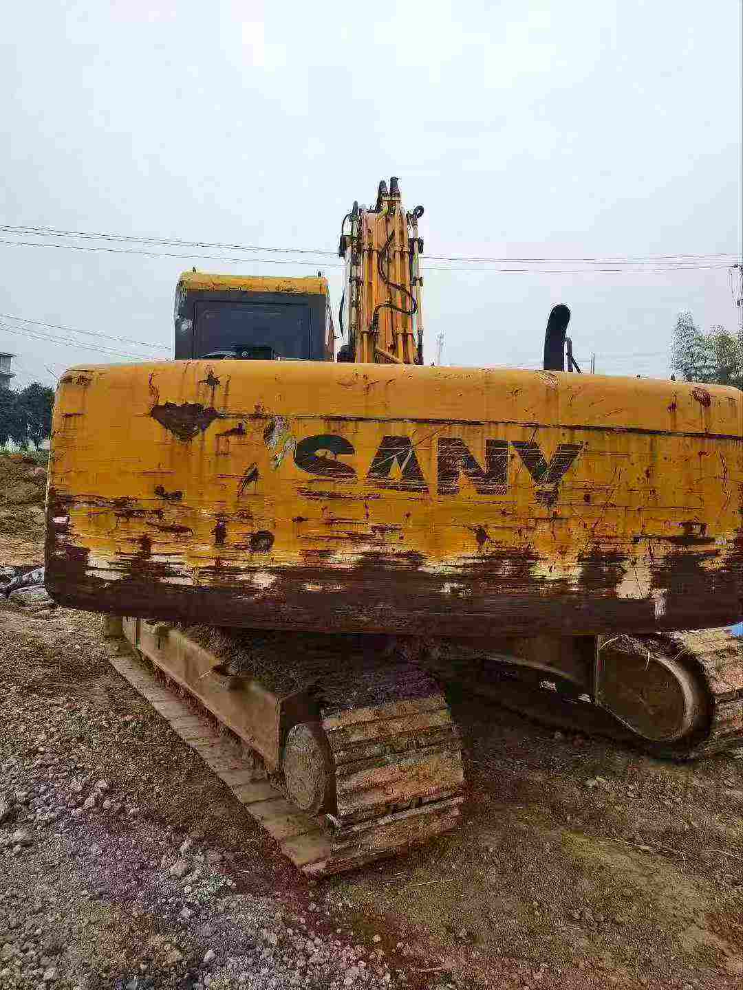 Used Sany SY215W Excavator 2014 Model / 8