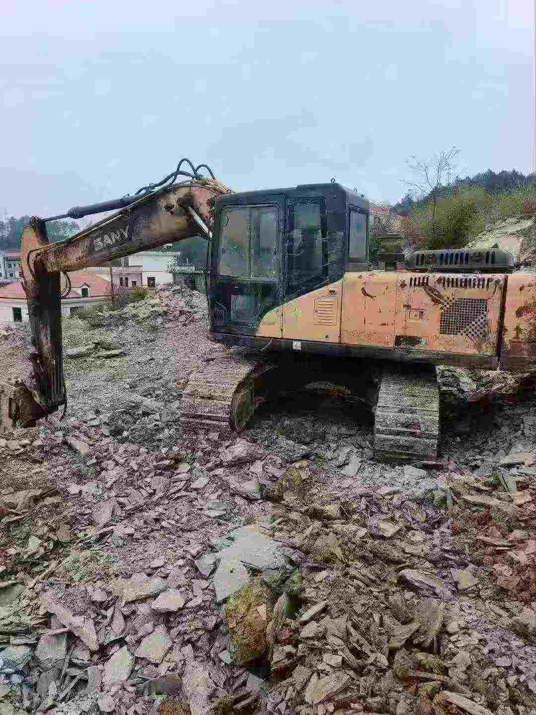 Used Sany SY195C Excavator 2016 Model / 8