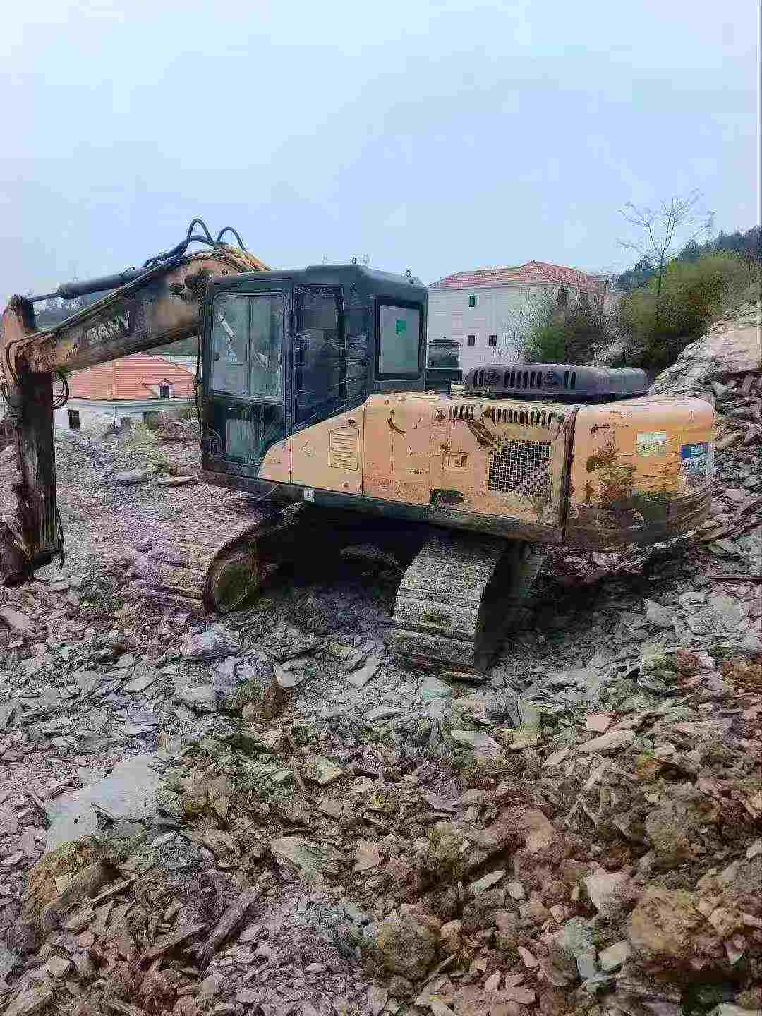 Used Sany SY195C Excavator 2016 Model / 9