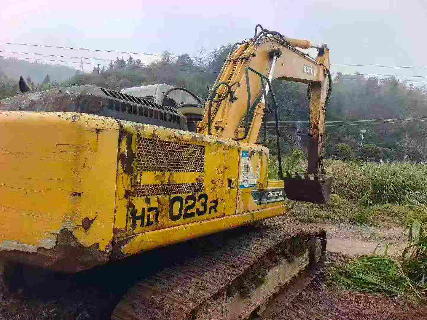 Used Kato HD1023 Excavator 2015 Model / 2