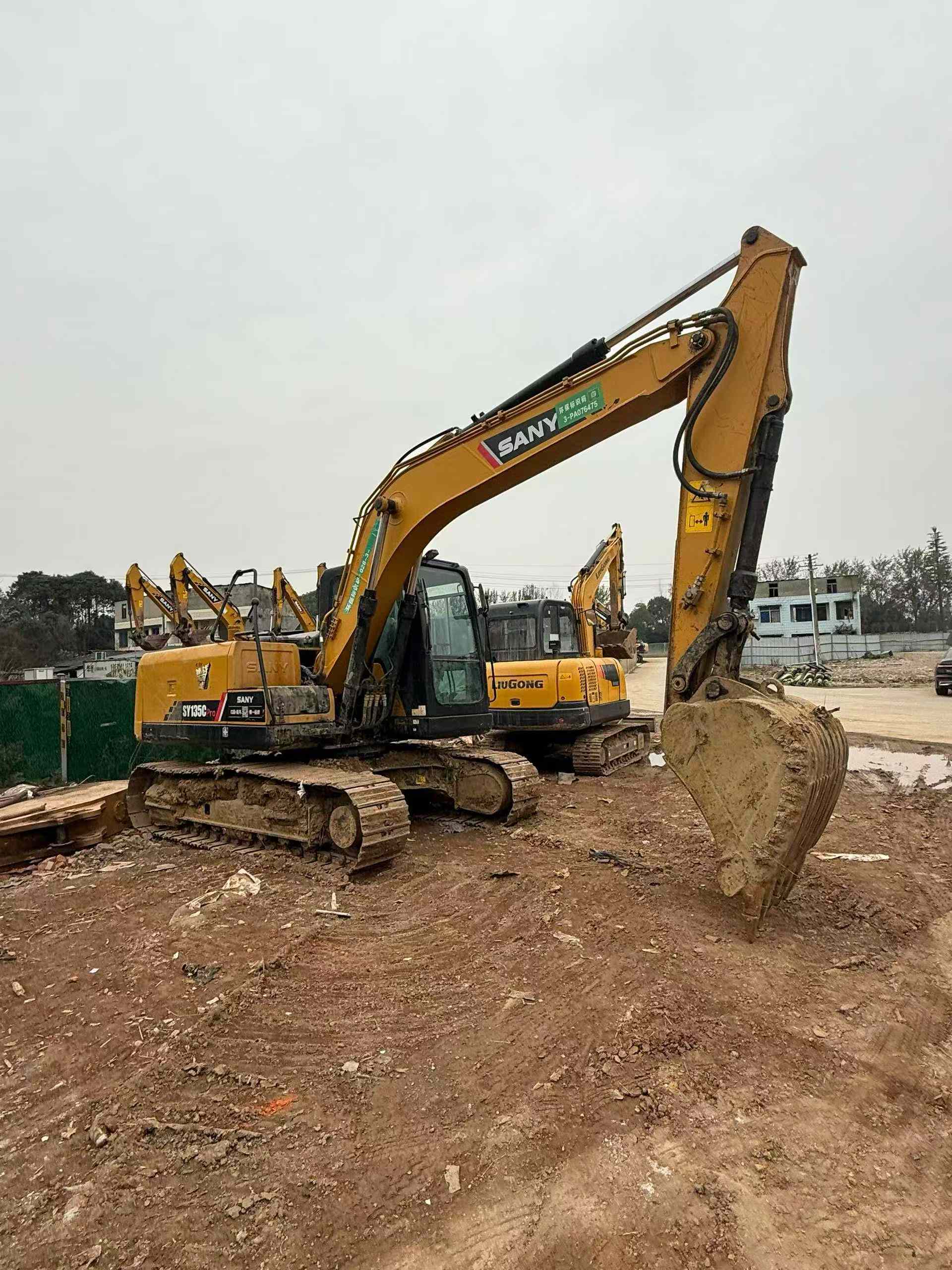Used Sany SY135 Excavator 2021 Model / 2