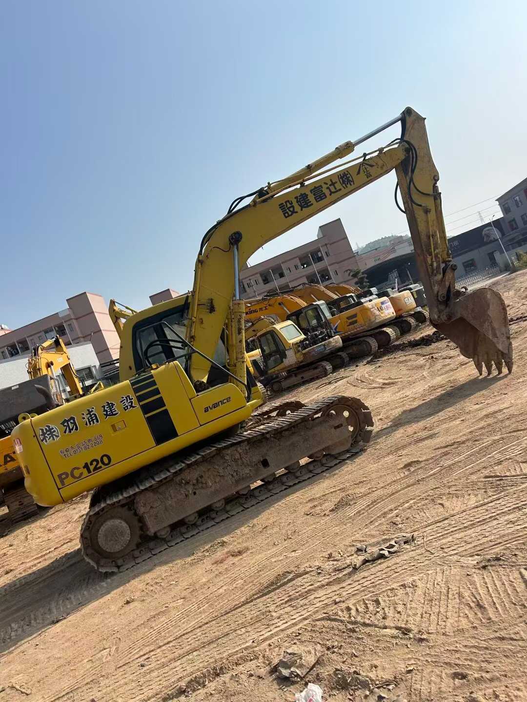 Used Komatsu PC120-6 Excavator 2016 Model / 2