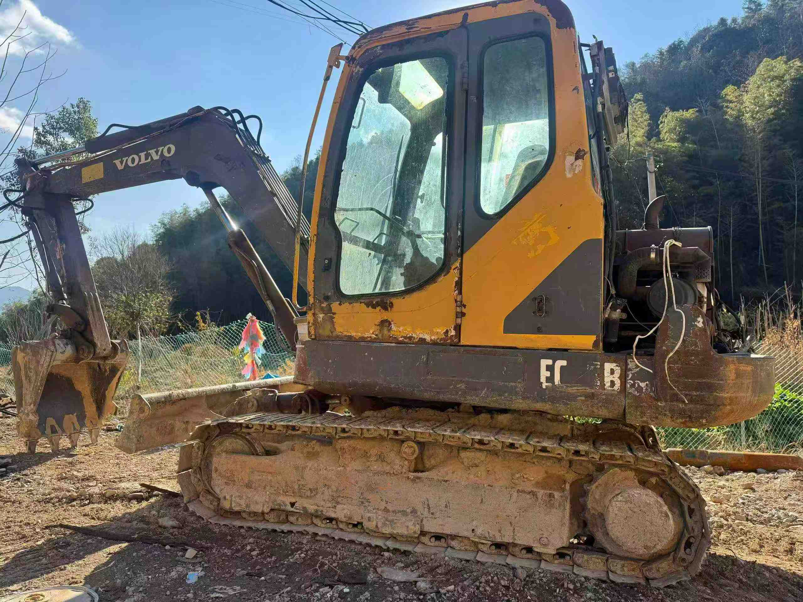 Used Volvo EW55 Excavator 2016 Model / 2