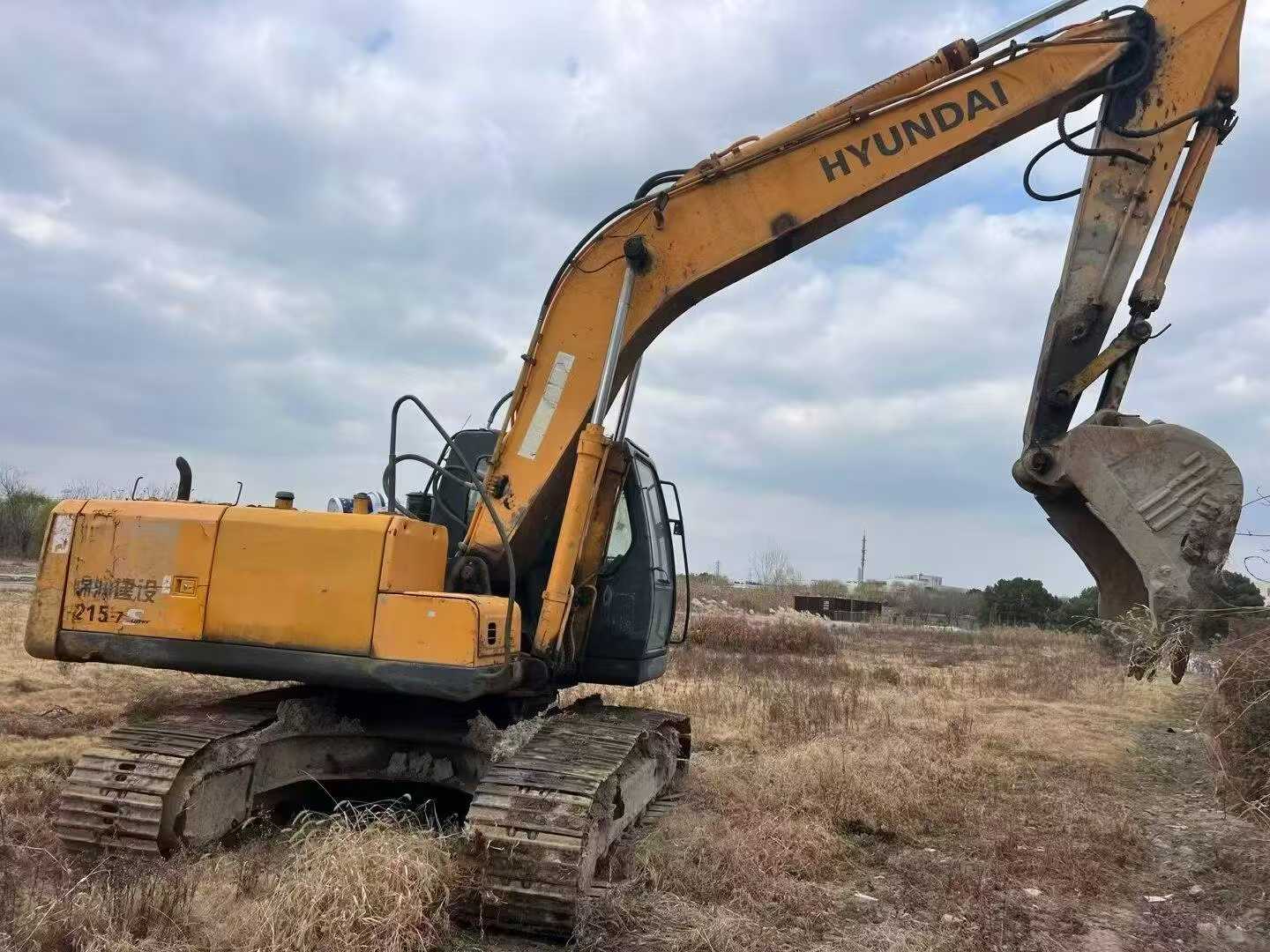 Used Hyundai R215-7 Excavator 2016 Model / 2