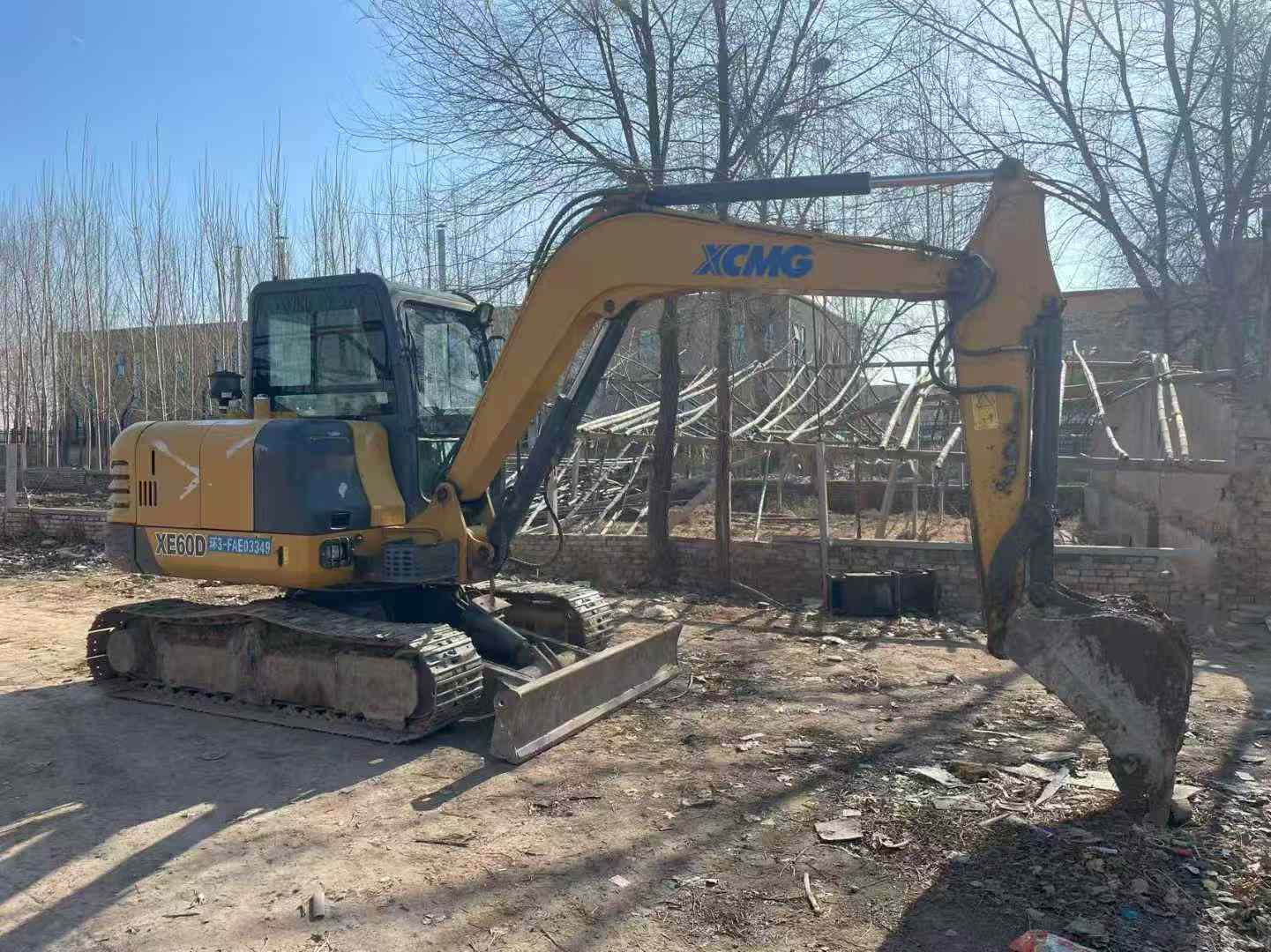 Used XCMG ZL06 Excavator 2017 Model / 4