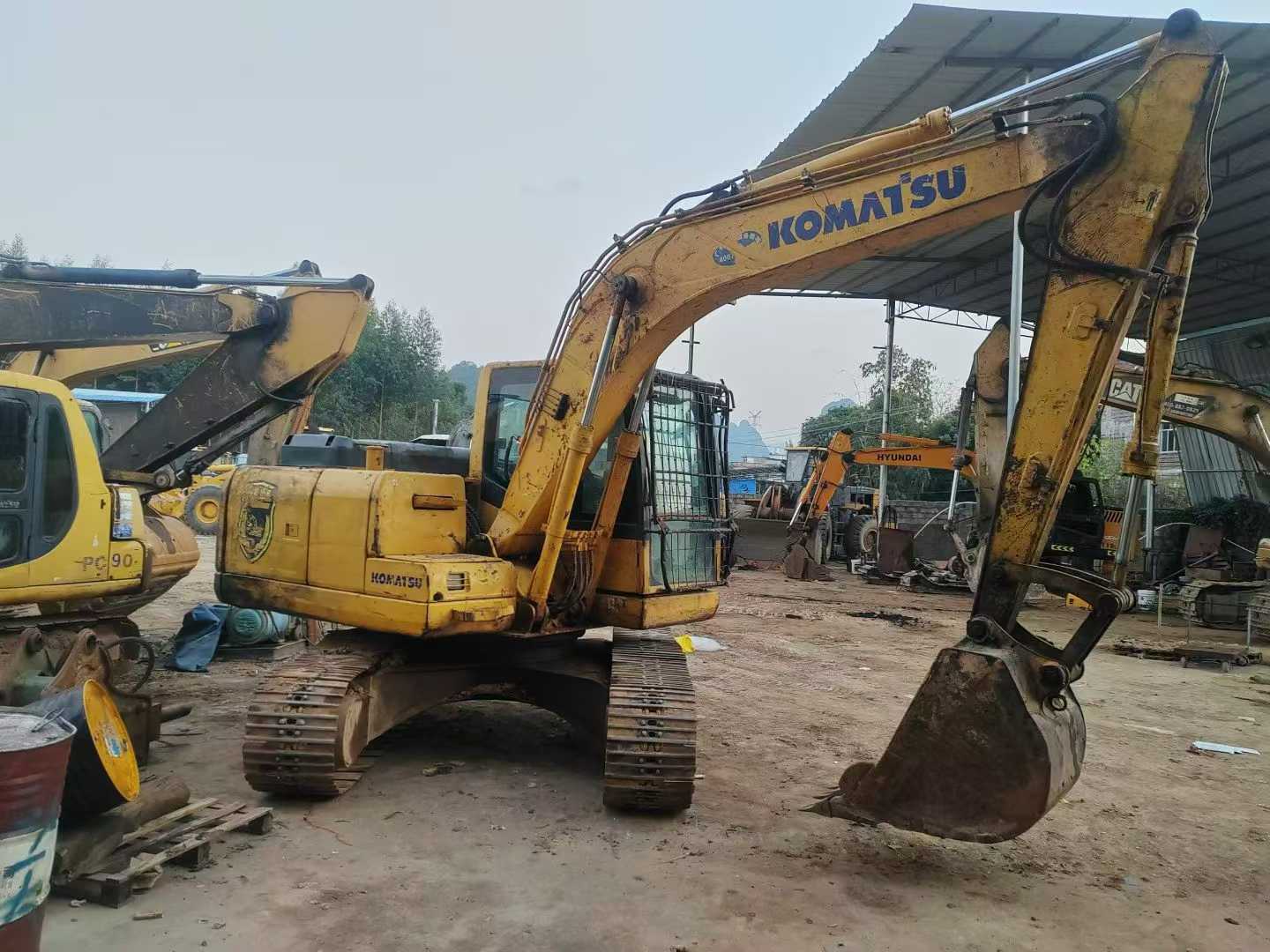 Used Komatsu PC110-8M0 Excavator 2017 Model / 6