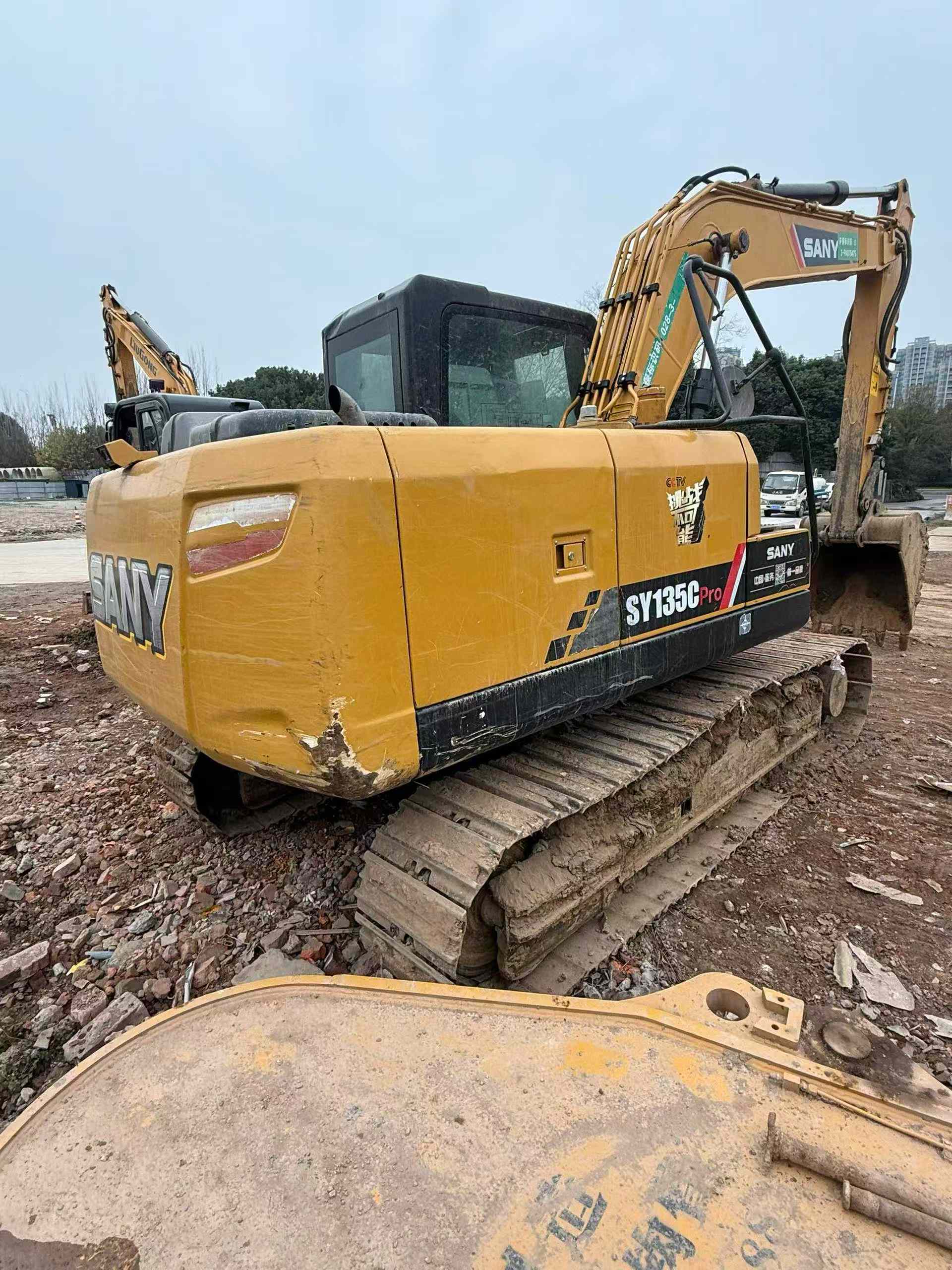 Used Sany SY135 Excavator 2021 Model / 4