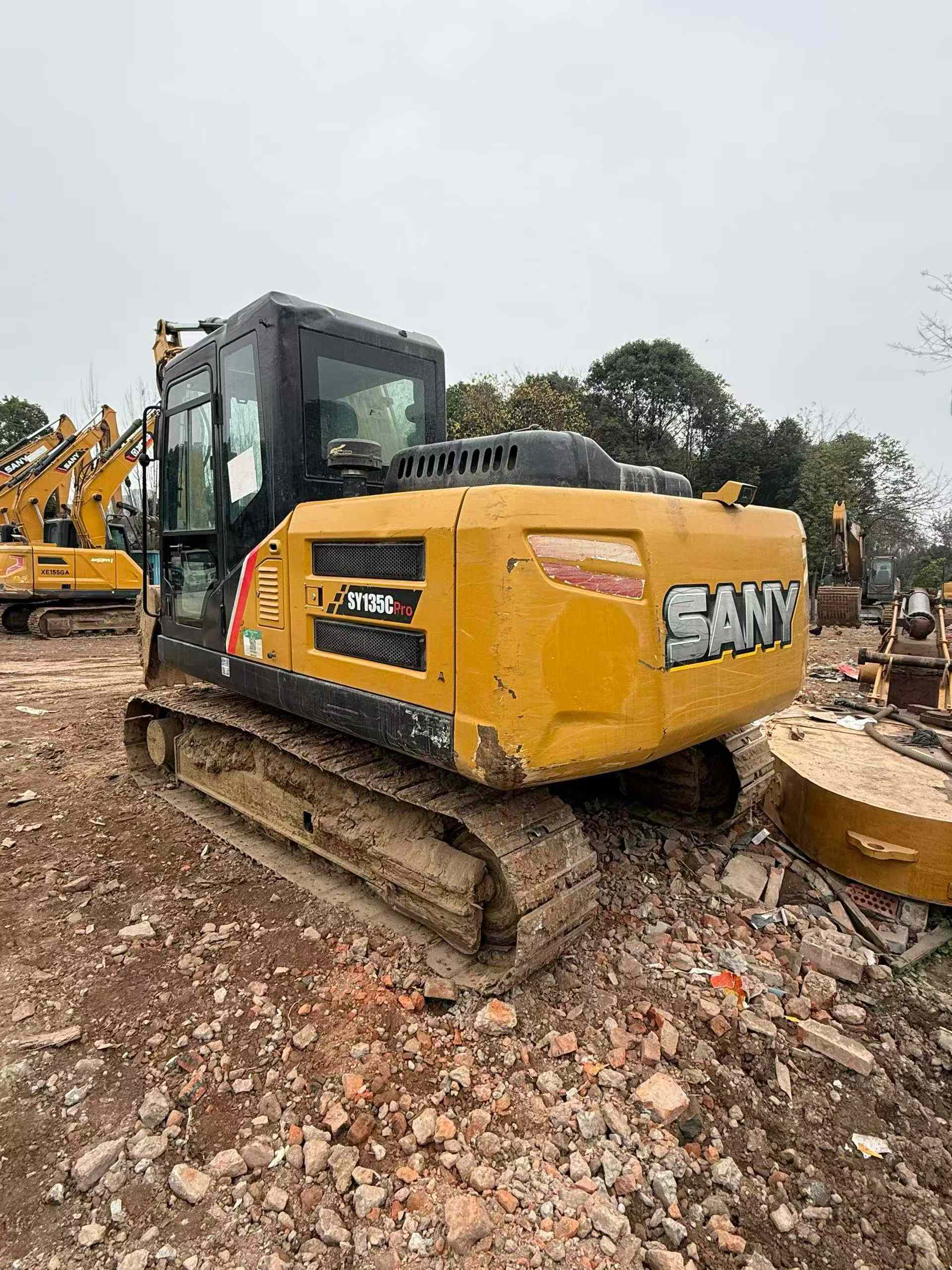 Used Sany SY135 Excavator 2021 Model / 5