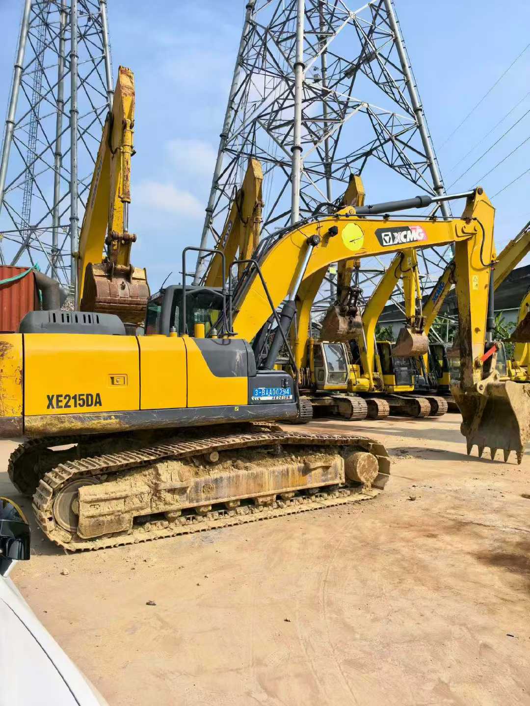 Used XCMG XE215DA Excavator 2020 Model / 9
