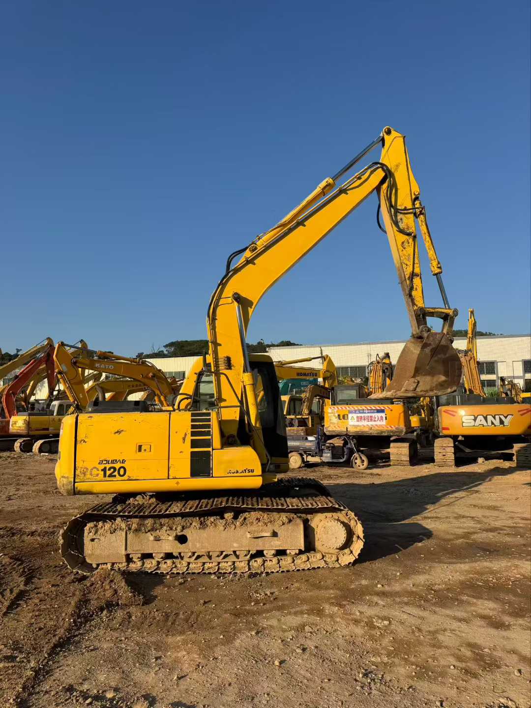 Used Komatsu PC120-6E Excavator 2016 Model / 2