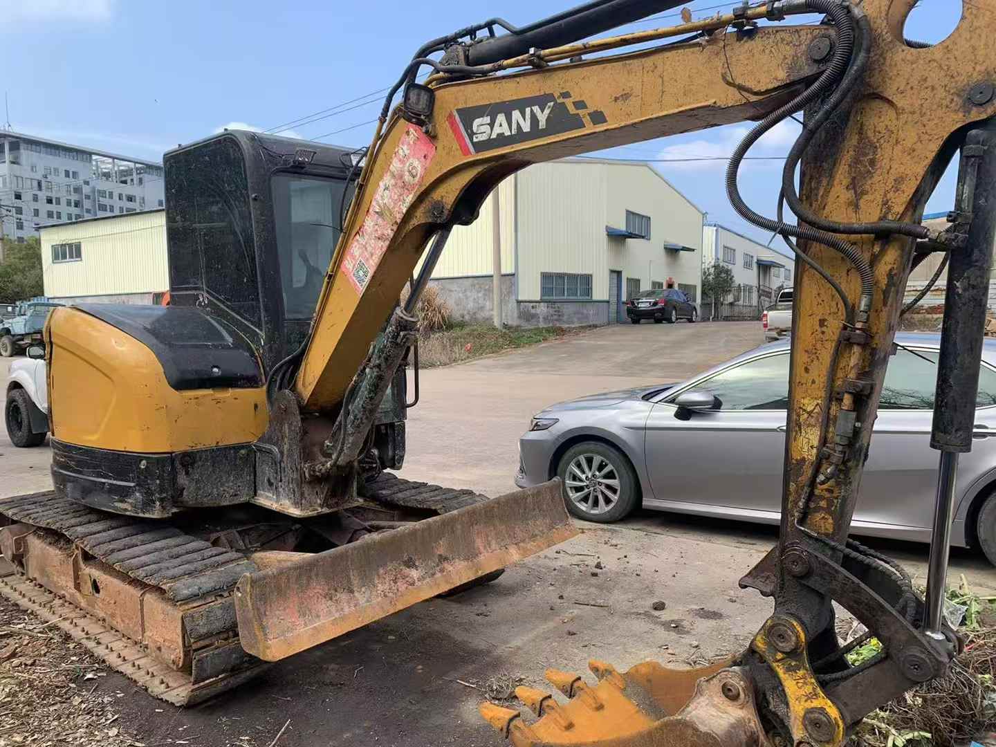 Used Sany SY55U Excavator 2019 Model / 2
