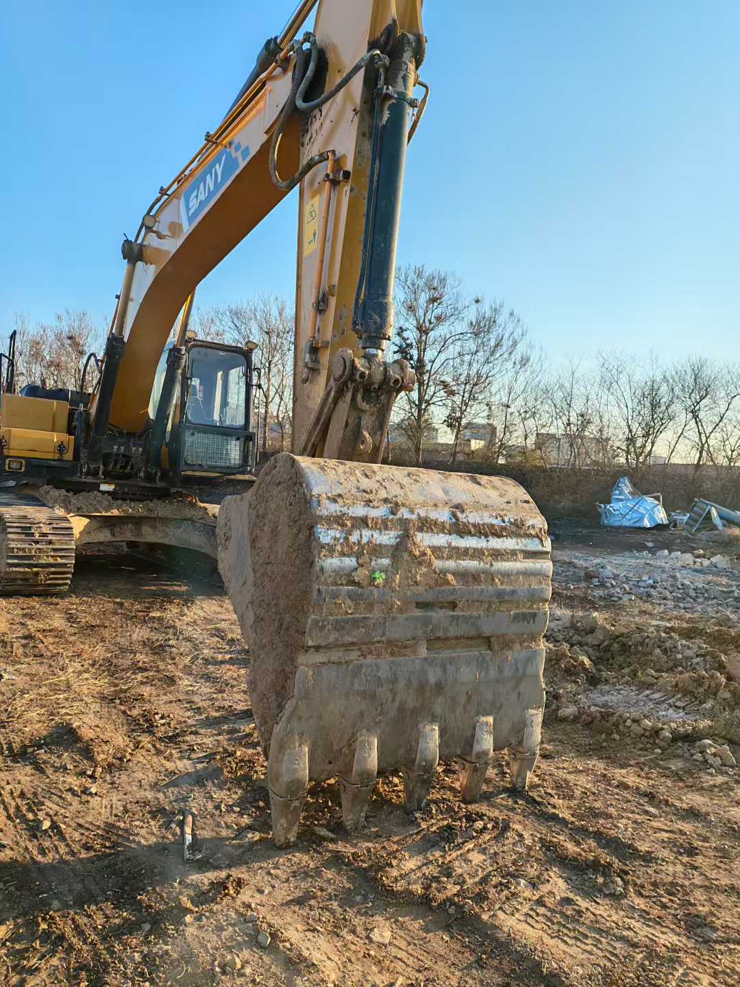 Used Sany SY245H Excavator 2016 Model / 5