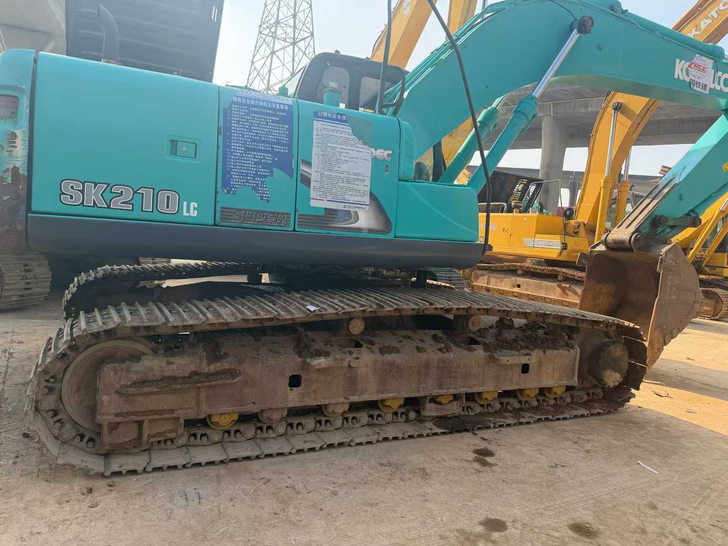 Used Kobelco SK210 Excavator 2016 Model / 4
