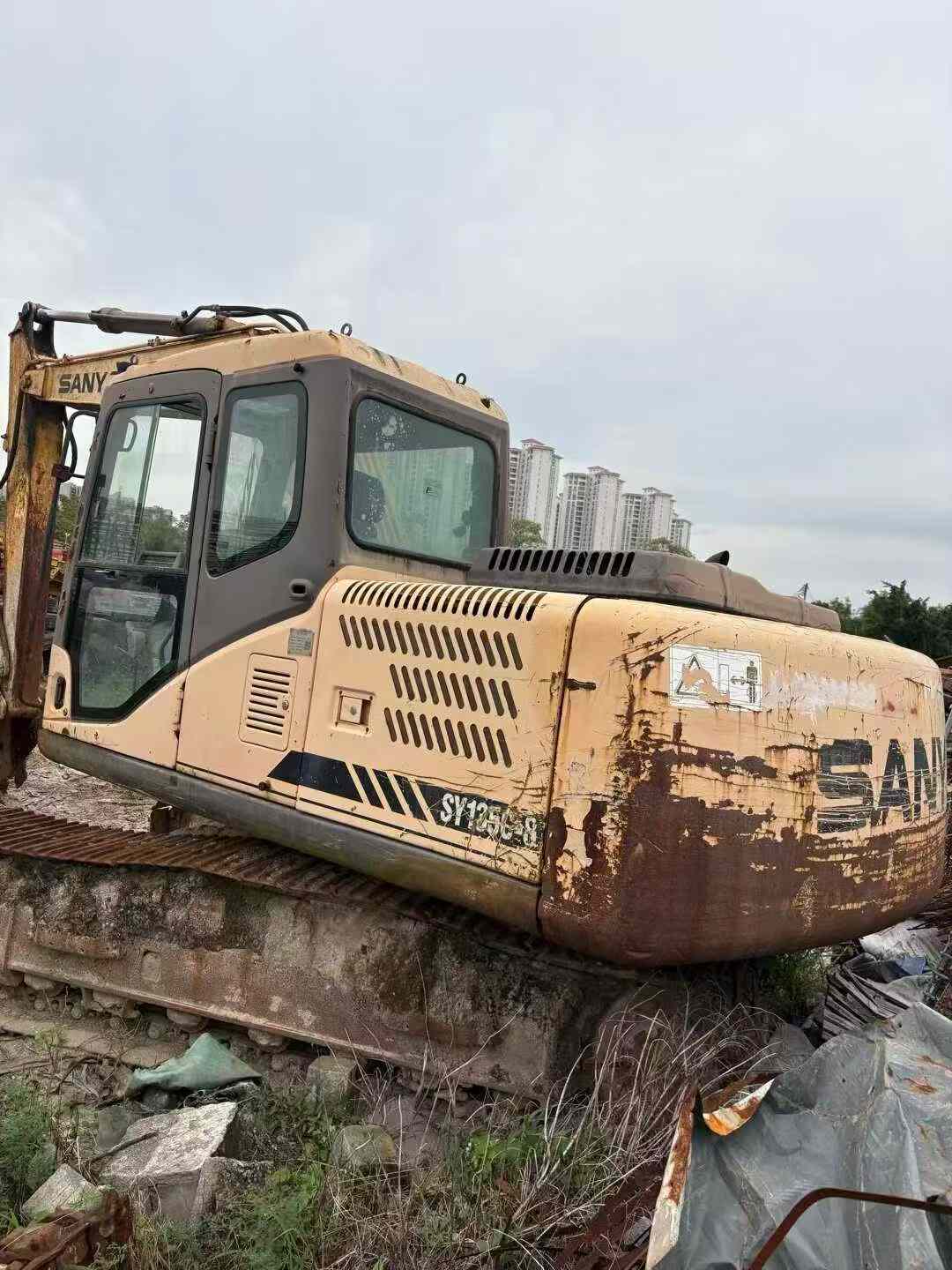Used Sany SY135 Excavator 2016 Model / 9