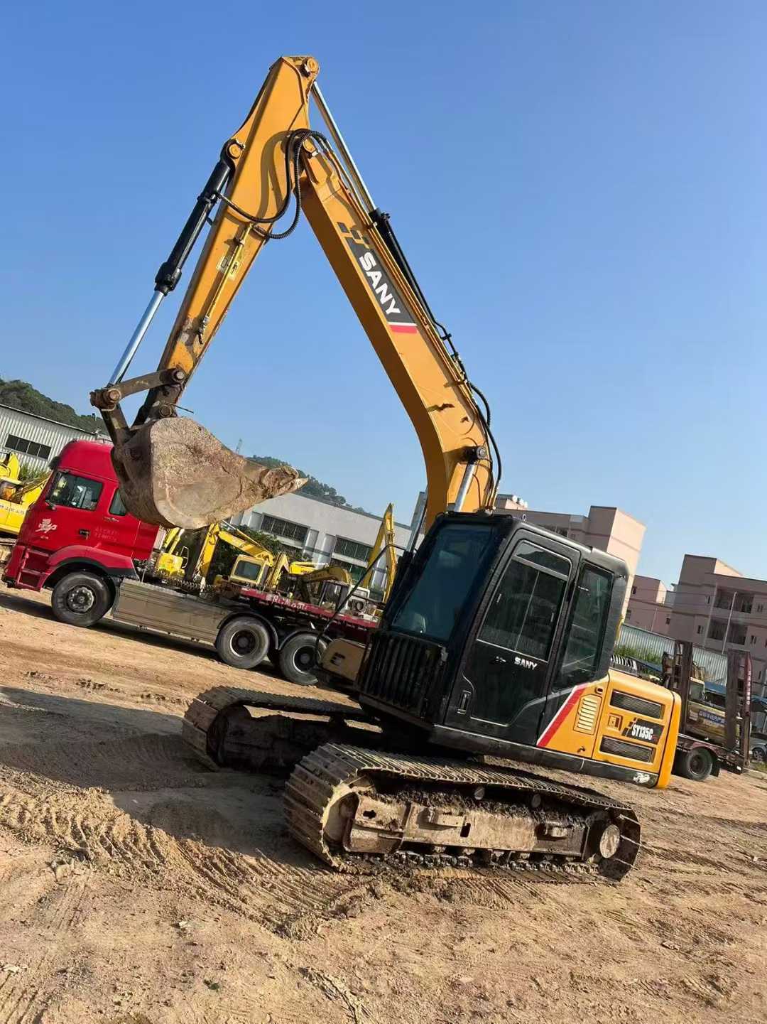 Used Sany SY135 Excavator 2016 Model / 2