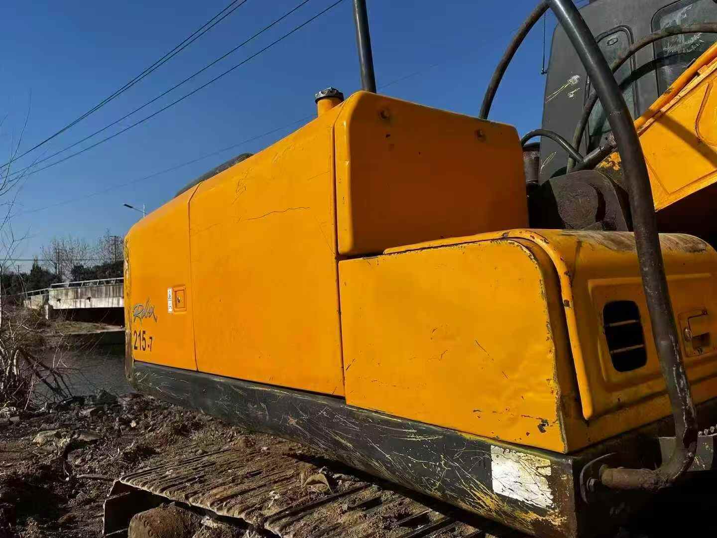 Used Hyundai R215-7 Excavator 2010 Model / 2