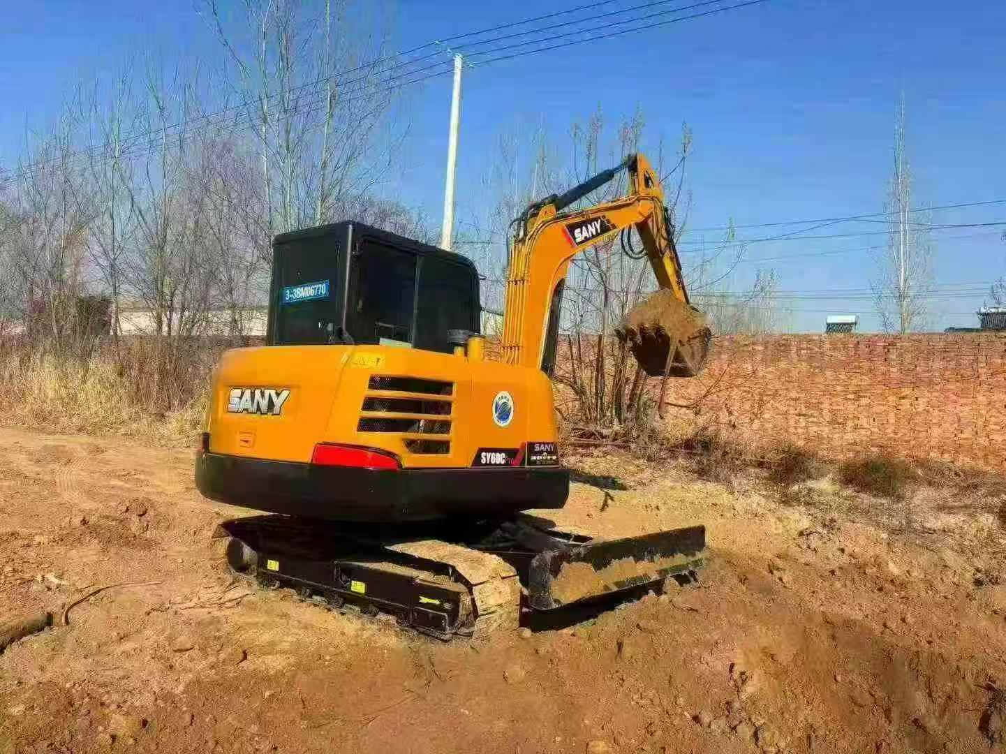 Used Sany SY60 Excavator 2016 Model / 8