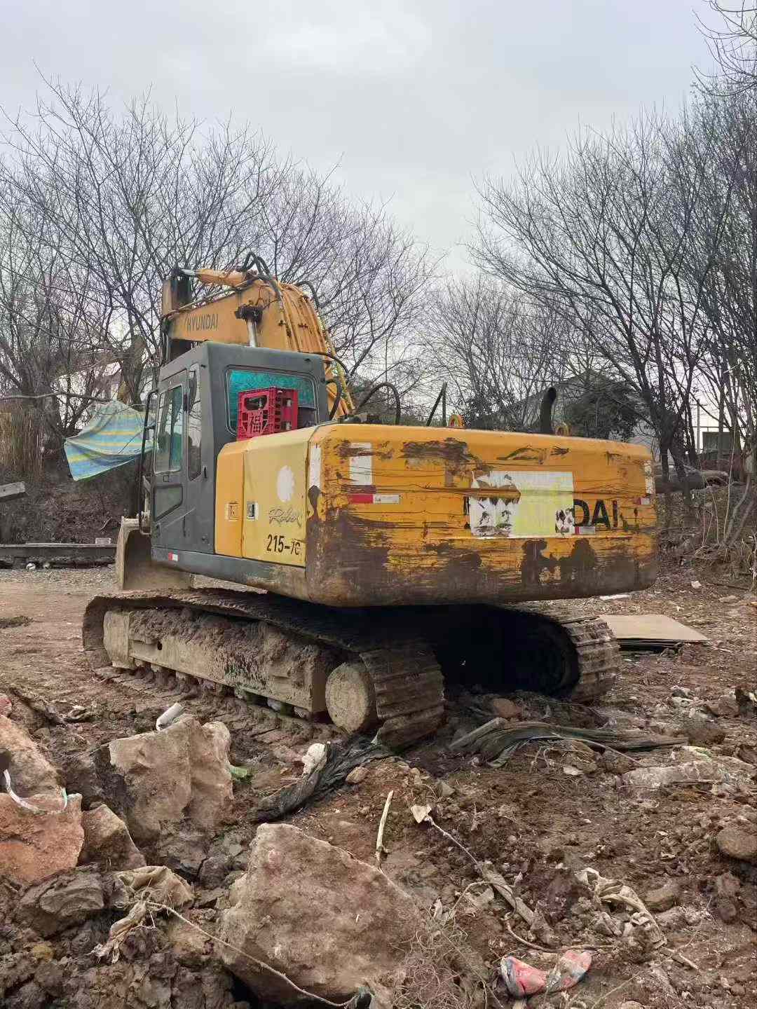 Used Hyundai R215-7 Excavator 2016 Model / 6