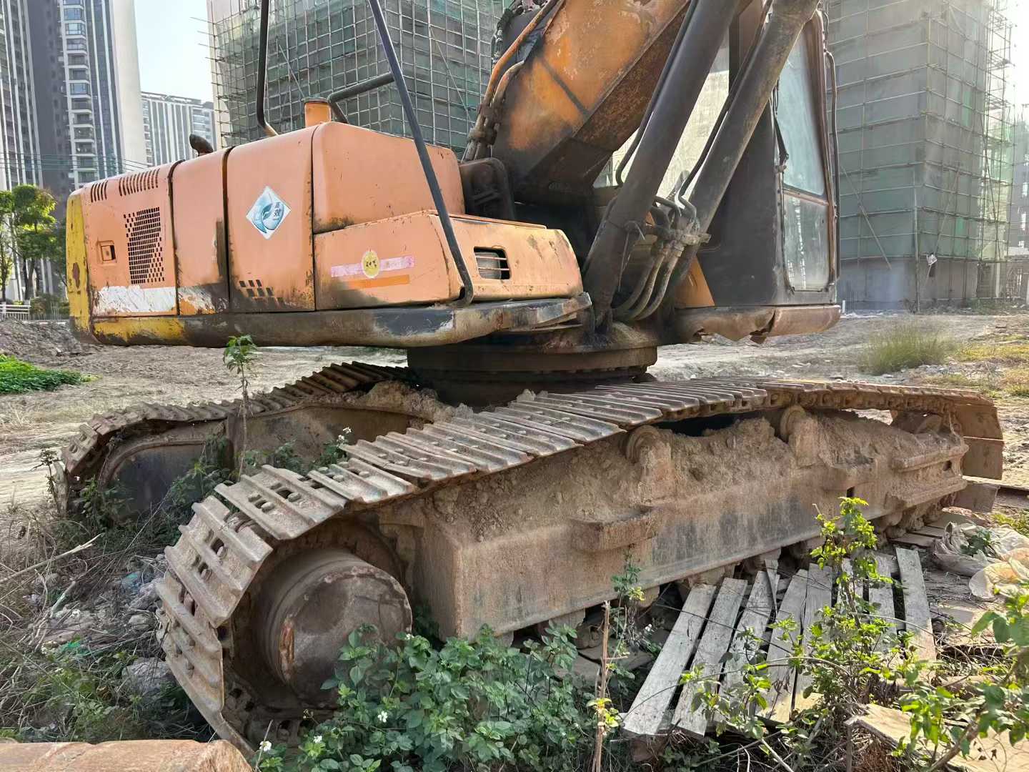 Used Sany SY215W Excavator 2016 Model / 6