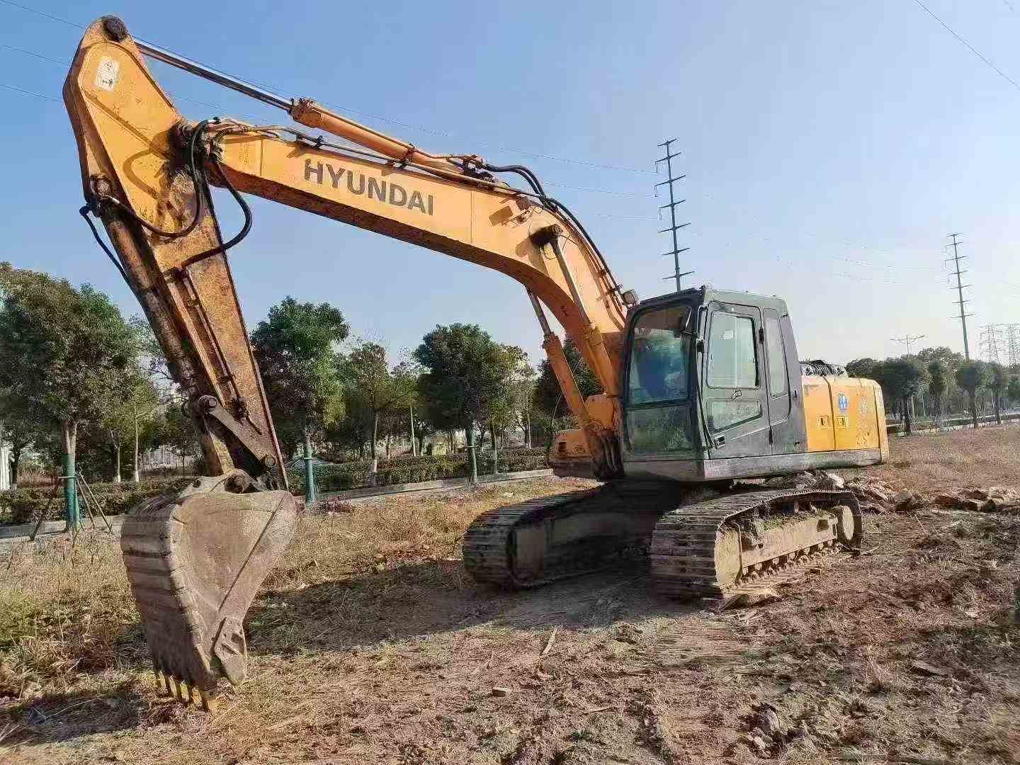Used Hyundai R215-7C Excavator 2014 Model / 2