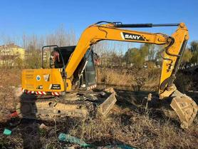 Buy Sany SY75 Used Excavator / 3 Used Sany SY75 Excavator 2019 Model / 3